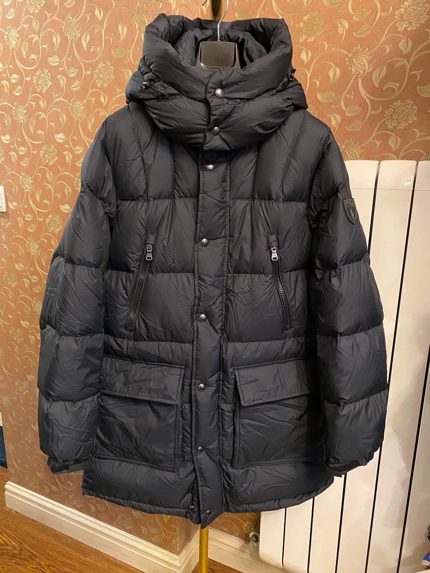 Polo Ralph Lauren Ralph Lauren Men's Long Hooded Down Puffer Jacket Black M Size US M / EU 48-50 / 2 - 1 Thumbnail