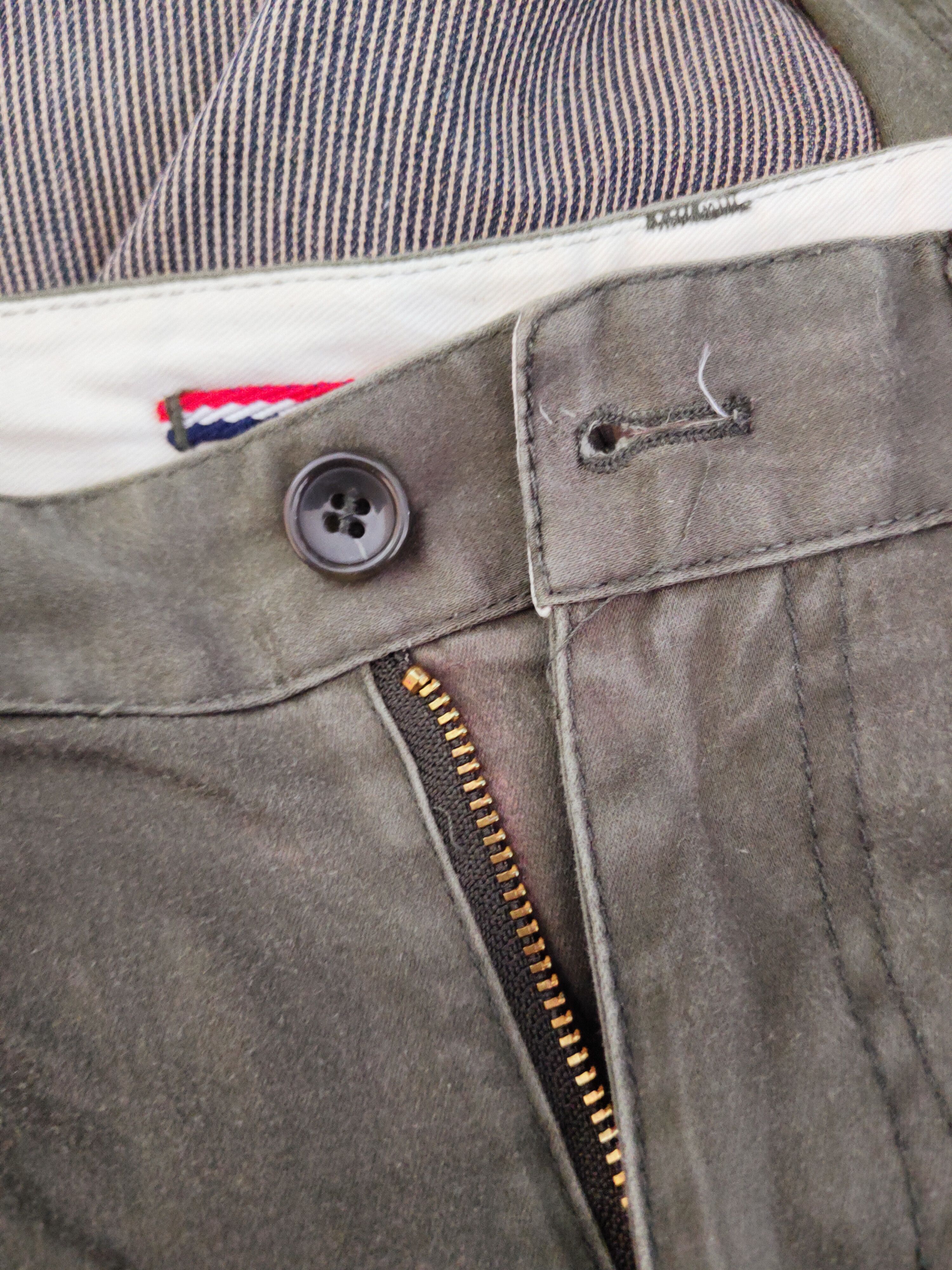 Japanese Brand TK Mixpice Green Multipocket Tactical Cargo Pants #W440 Size US 31 - 14 Thumbnail