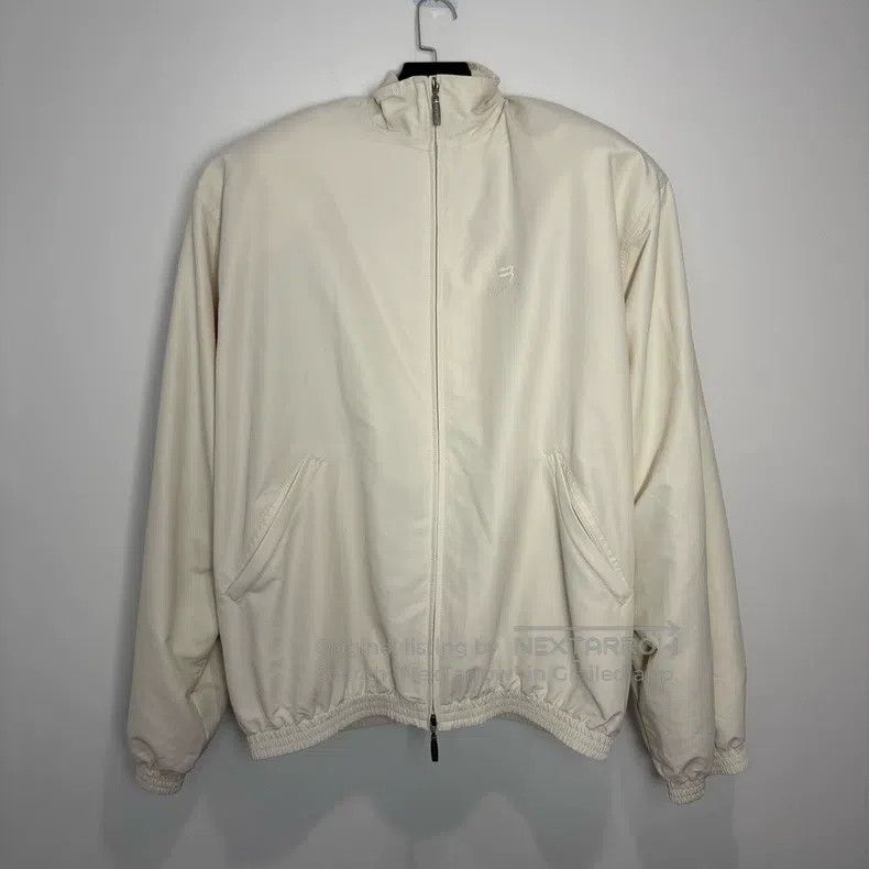 Balenciaga Balenciaga Beige Padded Retro Coach Jacket Size US XS / EU 42 / 0 - 1 Thumbnail