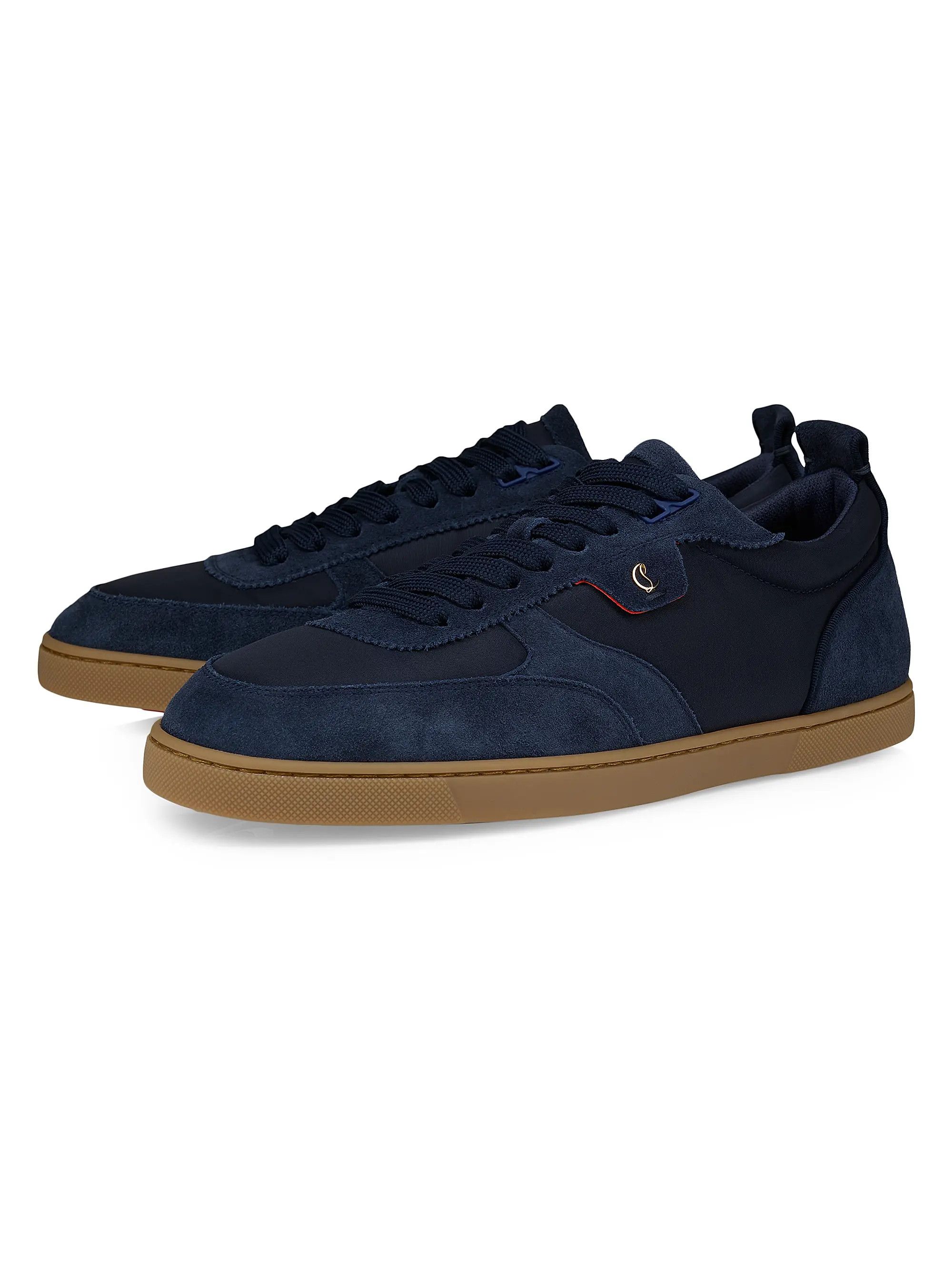 Christian Louboutin os11x0126 Tutti Rui Low Top Sneakers in Blue Size US 9 / EU 42 - 2 Thumbnail