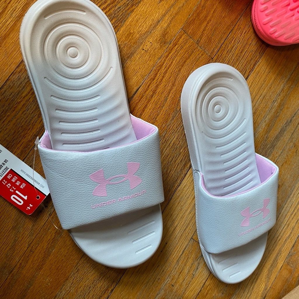 Under Armour Under Armour Under Armor Ansa Gray Sandals Fixed Slides W10 Size US 10 / IT 40 - 3 Thumbnail