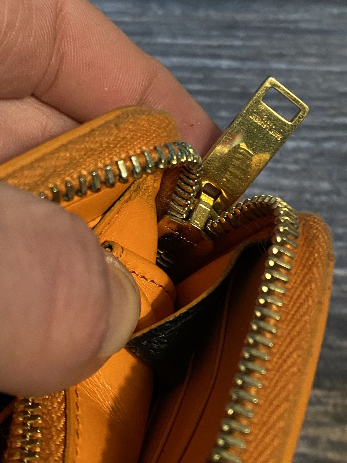 Saint Laurent Paris Saint Laurent Leather Wallet Size ONE SIZE - 9 Thumbnail