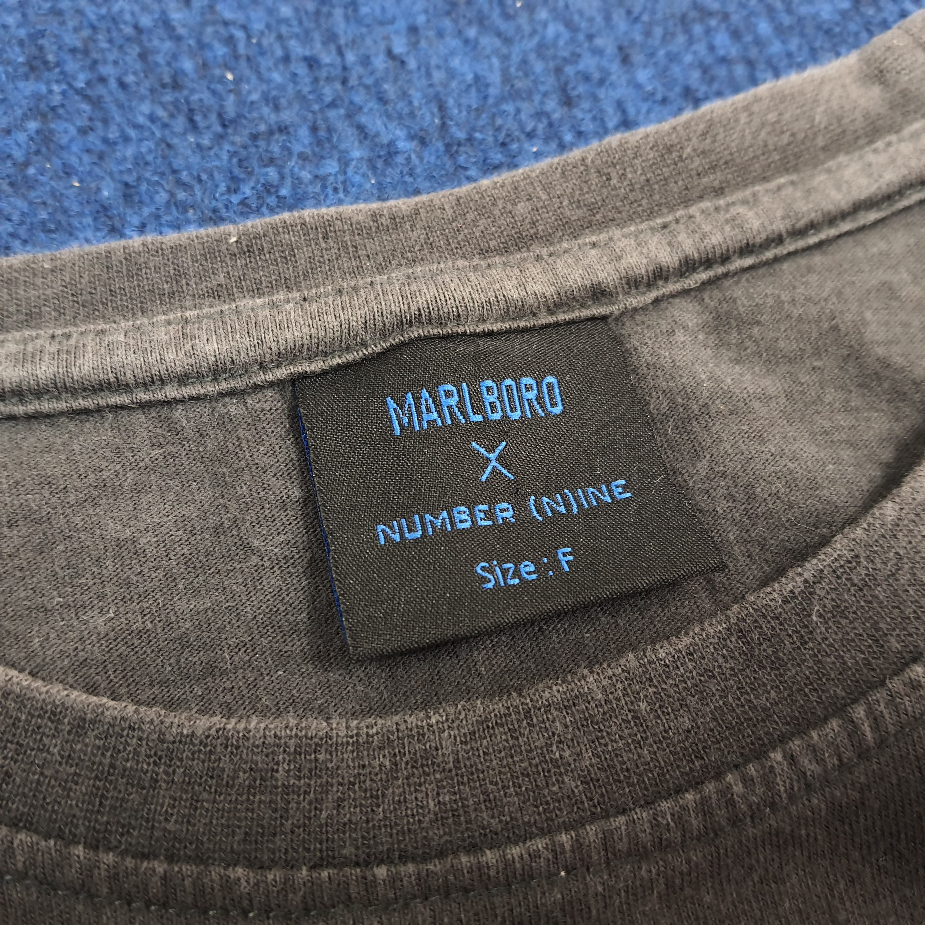 Marlboro × Number (N)ine × Vintage Vintage Marlboro x Number Nine Moon Japan Brand Tshirt Size US M / EU 48-50 / 2 - 4 Thumbnail