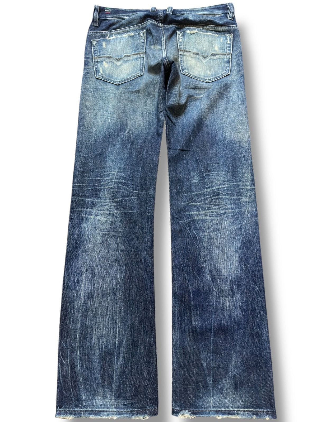 Diesel Vintage Diesel Safado Mudwash Grunge Denim Size US 32 / EU 48 - 4 Thumbnail