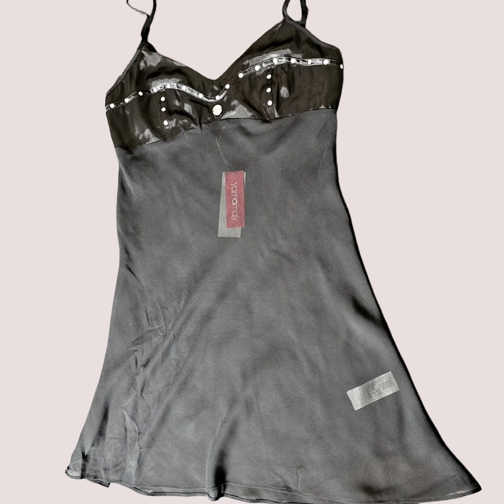 Vintage Jennifer Lopez Beaded Sleeveless Tank Women’s Black S Small Size S / US 4 / IT 40 - 1 Thumbnail