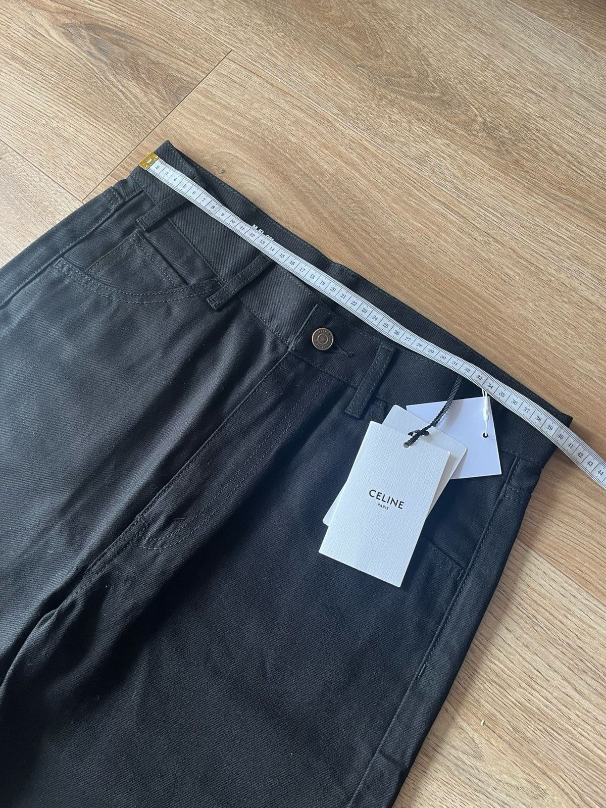 Celine Celine Jean Flare Dylan Bords Francs Size US 30 / EU 46 - 2 Thumbnail