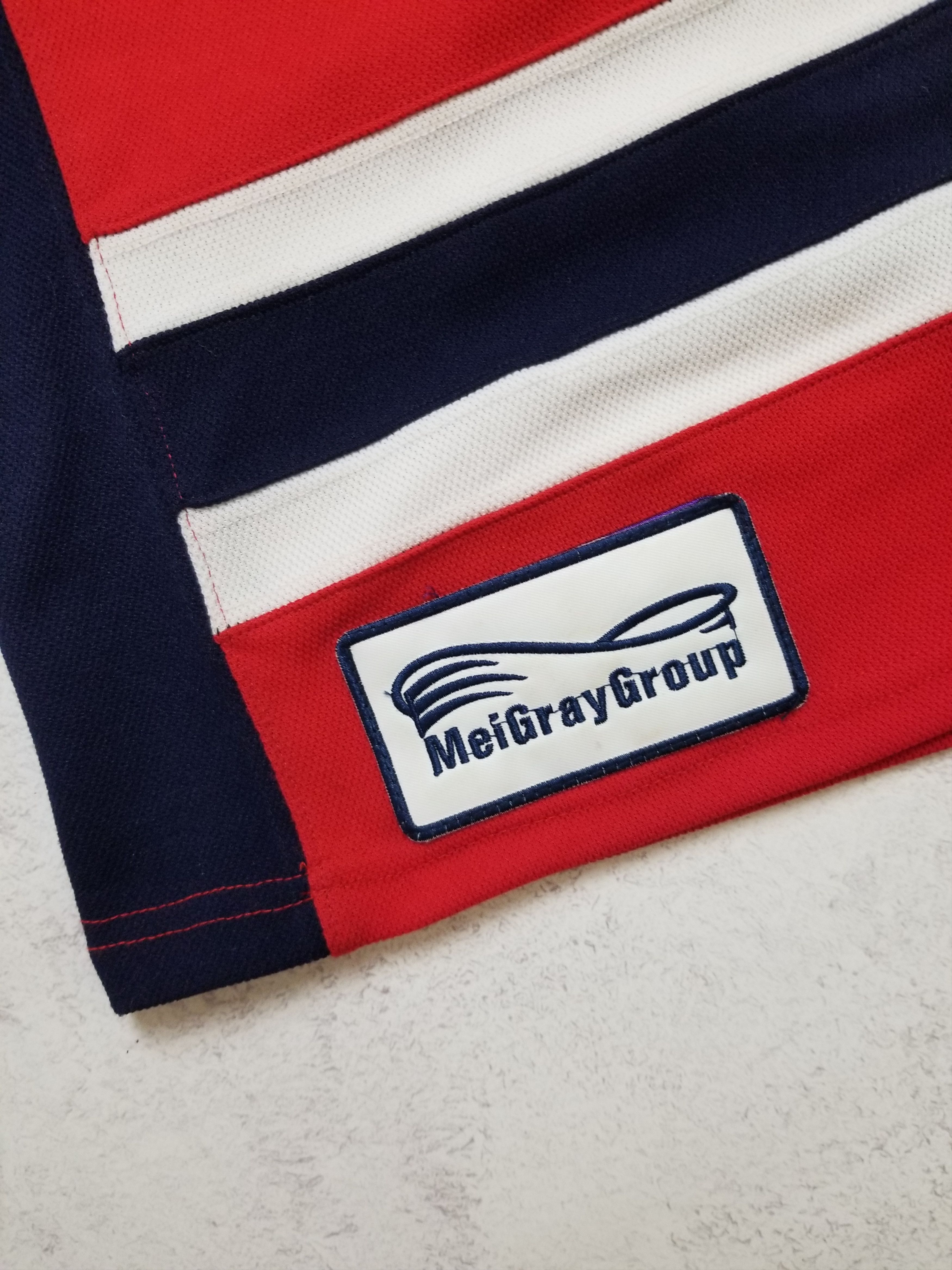 Other Ben Blood Elmira Jackals Hockey ECHL Stitched Sewn Jersey Size US L / EU 52-54 / 3 - 11 Thumbnail