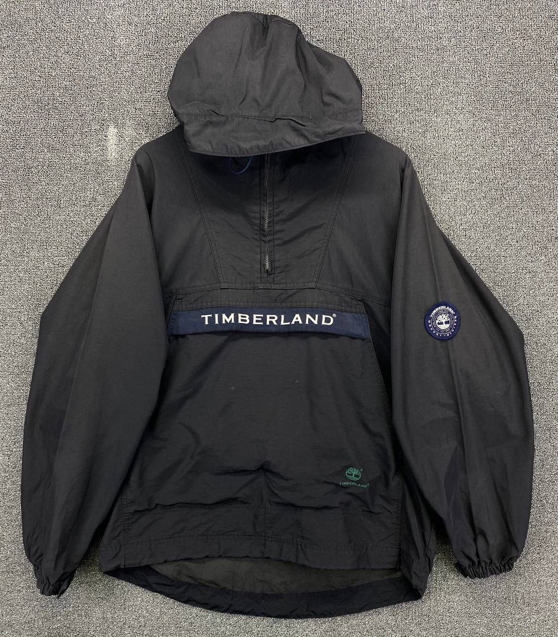 Timberland Vintage Timberland WeatherGear Half Zipper Anorak Jacket Size US S / EU 44-46 / 1 - 1 Thumbnail