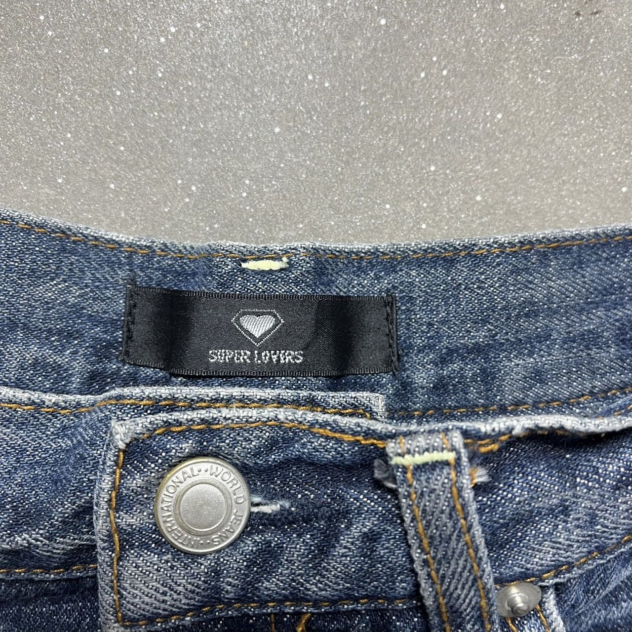 Japanese Brand Super Lovers Japanese Brand Denim Skirt Size 29" - 2 Thumbnail