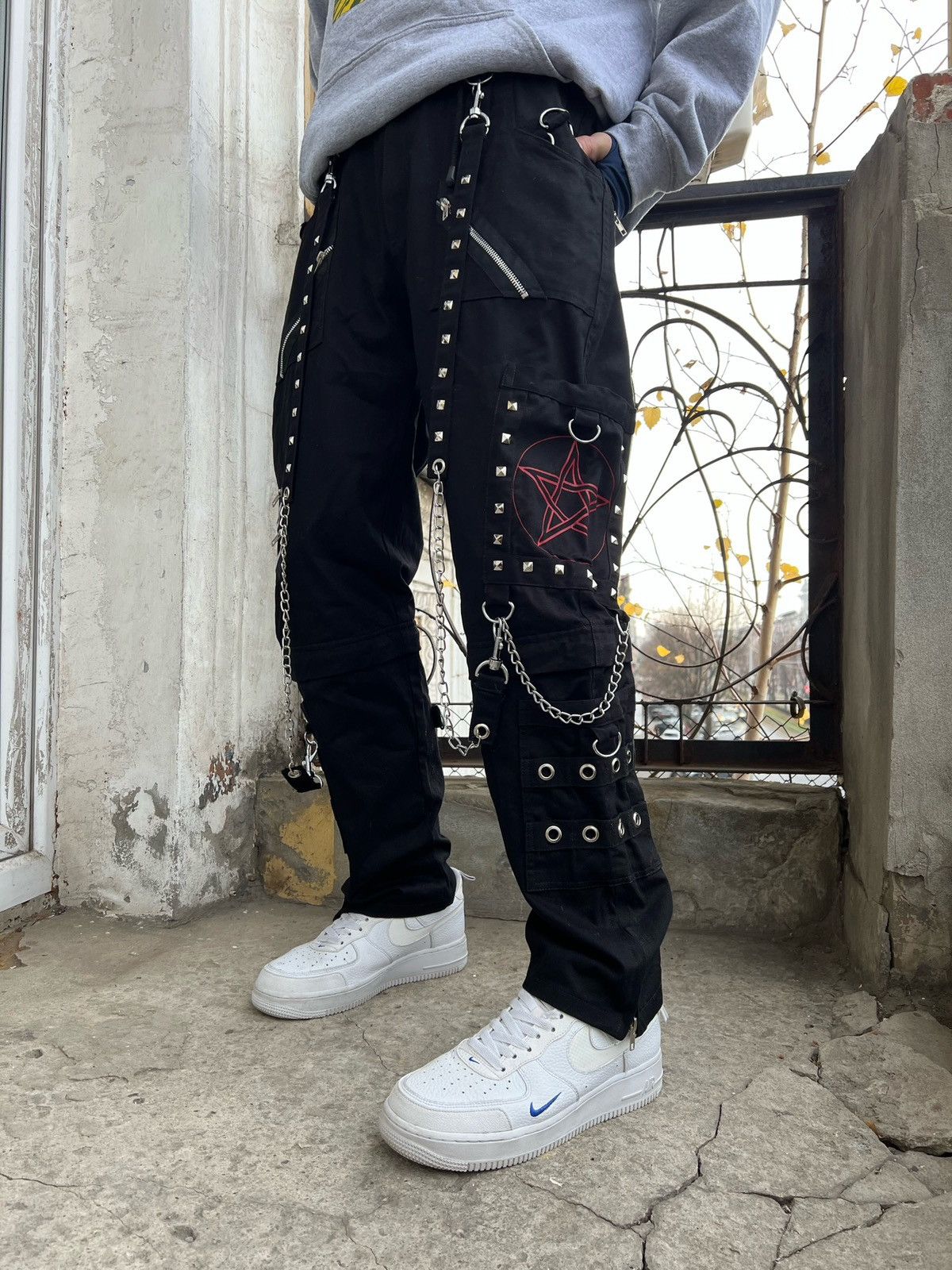 Tripp NYC × Vintage Tripp NYC style Pants Jeans Size L Jnco Daang Goodman Goth Size US 34 / EU 50 - 9 Thumbnail