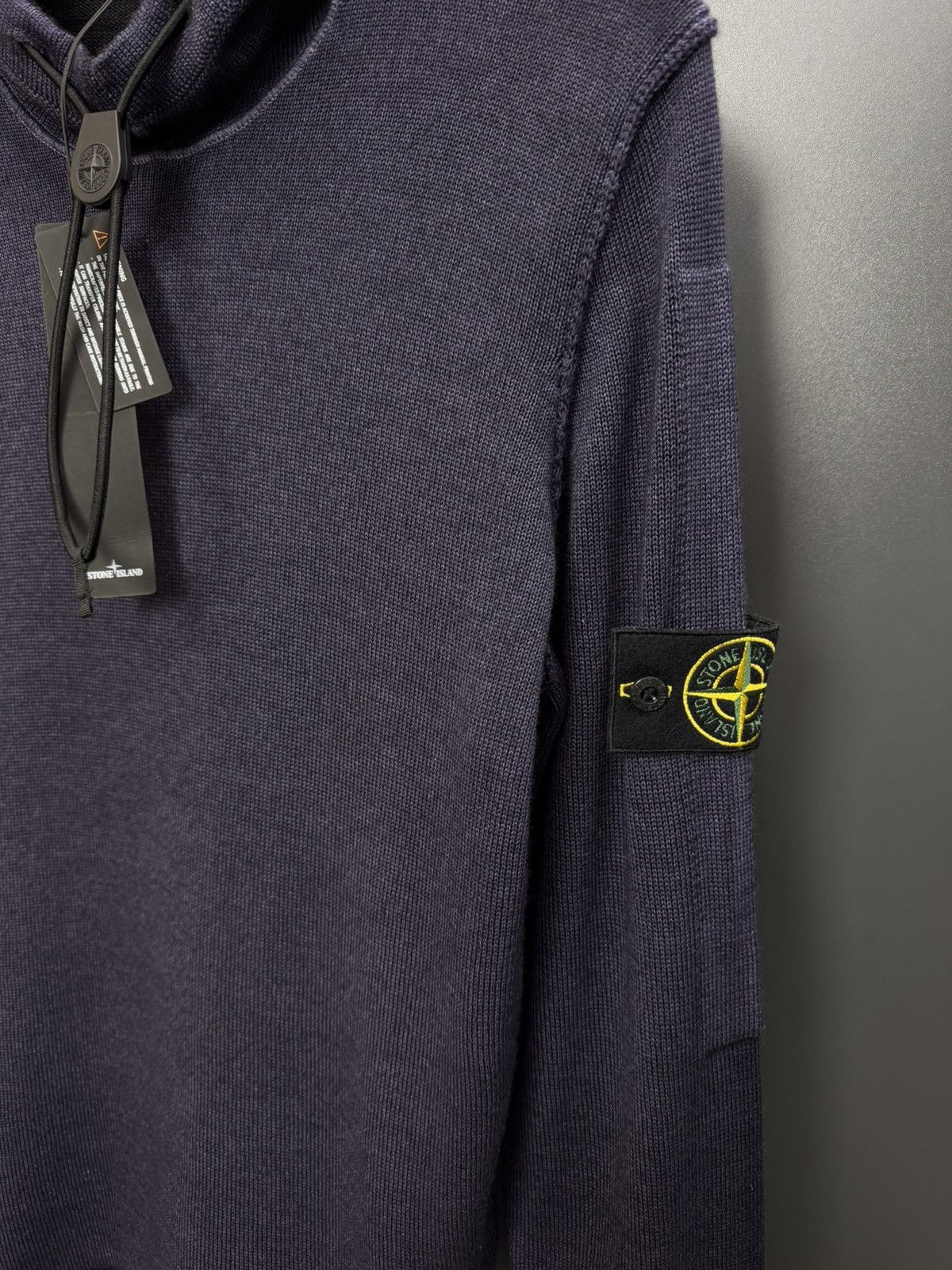 Stone Island Stone Island Fast Dye-Air Brush Wool Sweater Size M Size US M / EU 48-50 / 2 - 7 Thumbnail
