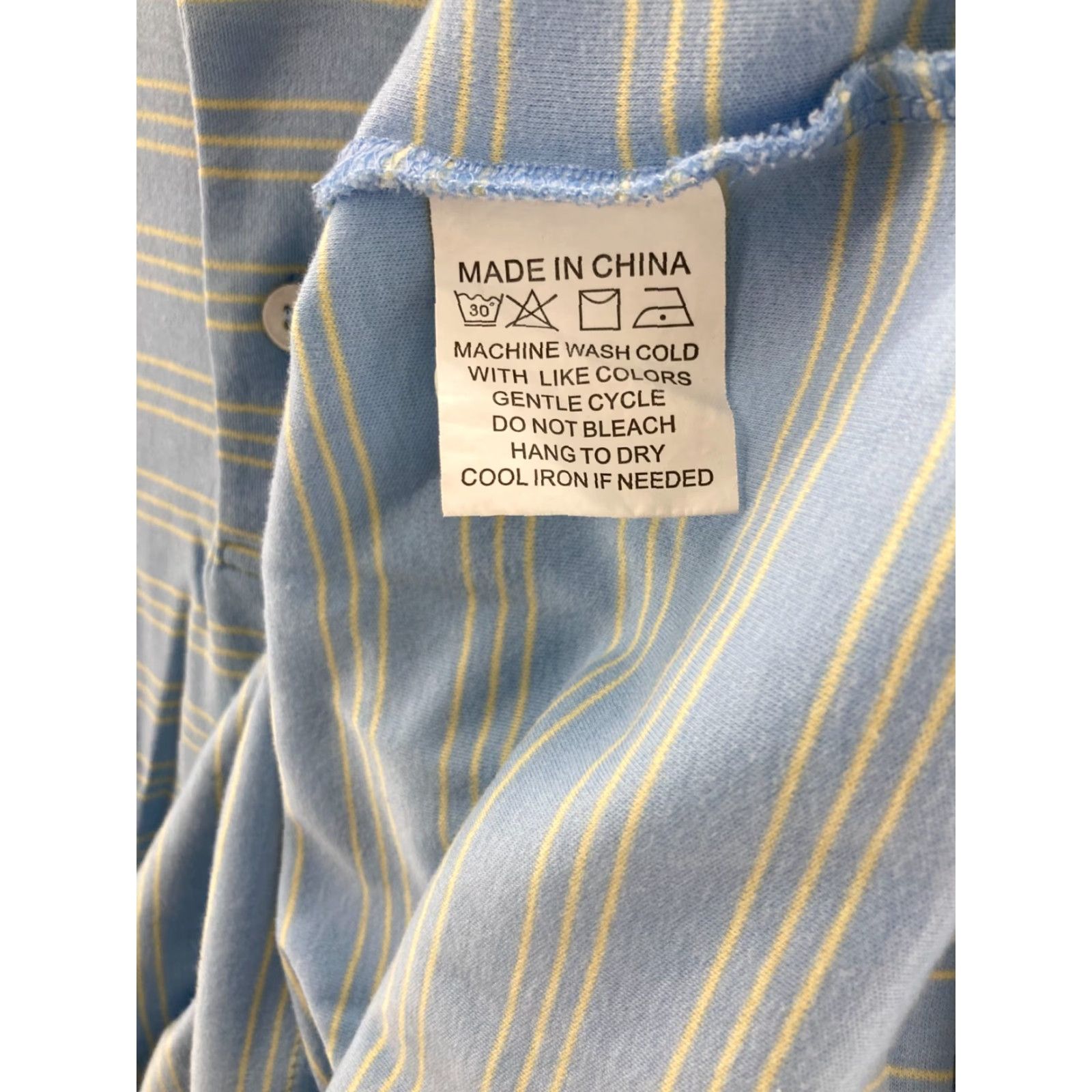 Vintage Bobby Jones Polo Shirt Mens 2XL Blue Stripe Polo Shirt Sold by Bobby Jones Golf Sport Golf Shirt Blue Stripe 100% Cotton Size US XXL / EU 58 / 5 - 6 Thumbnail