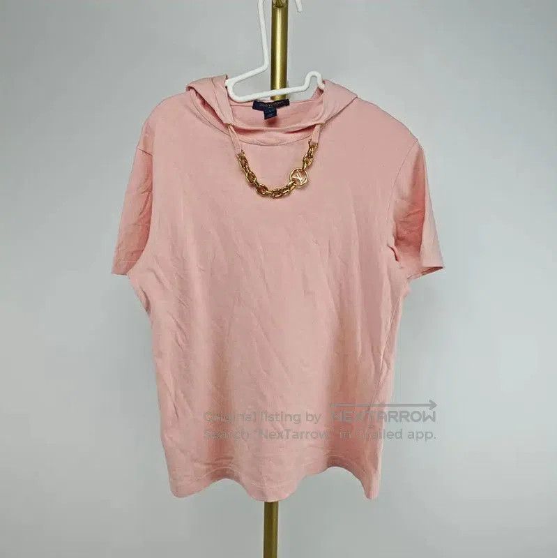 Louis Vuitton Louis Vuitton Pink Cotton Women's T. Size S / US 4 / IT 40 - 1 Thumbnail