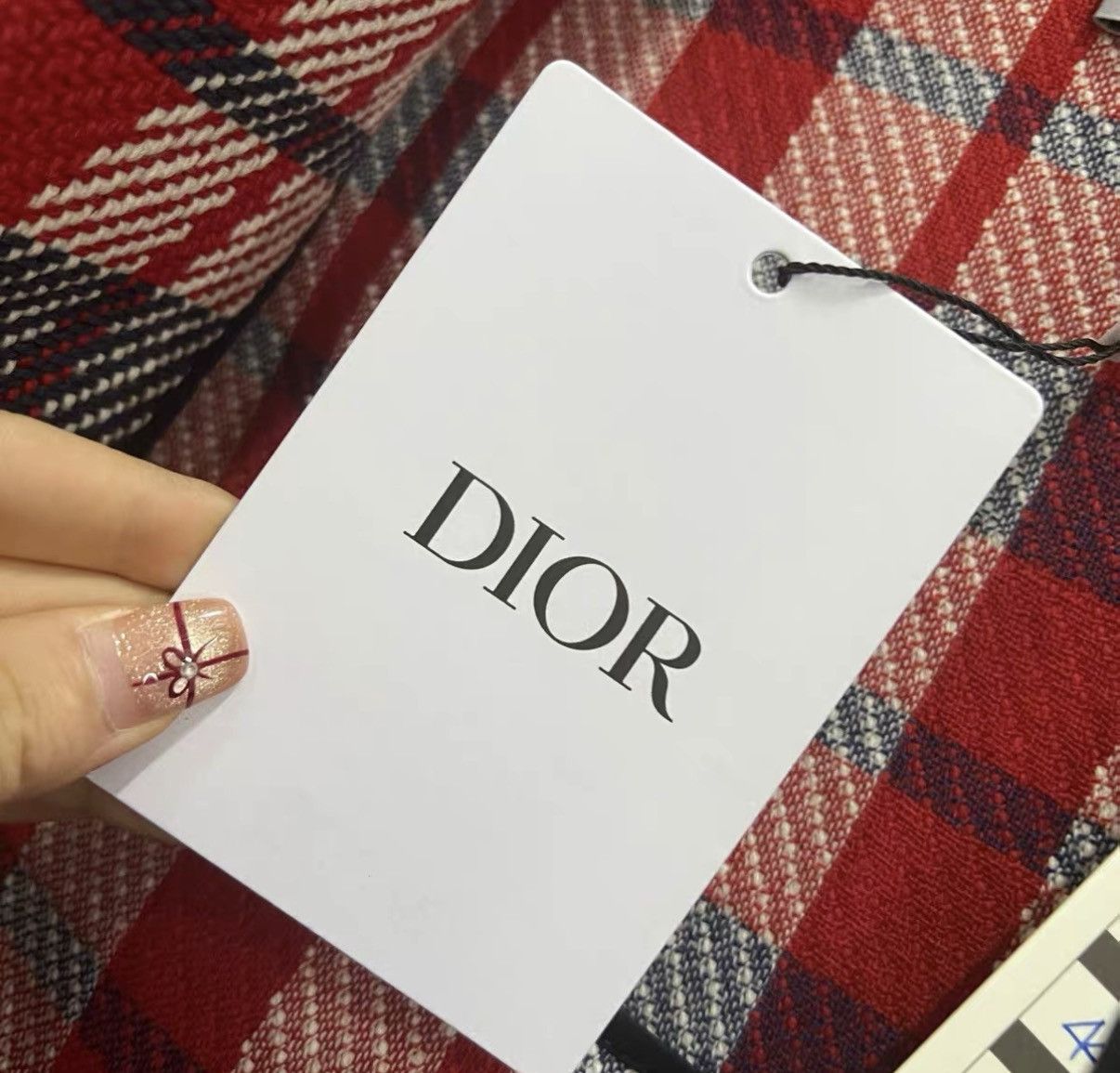 Dior Dior Check Lapel Coat J41 Size S / US 4 / IT 40 - 5 Thumbnail
