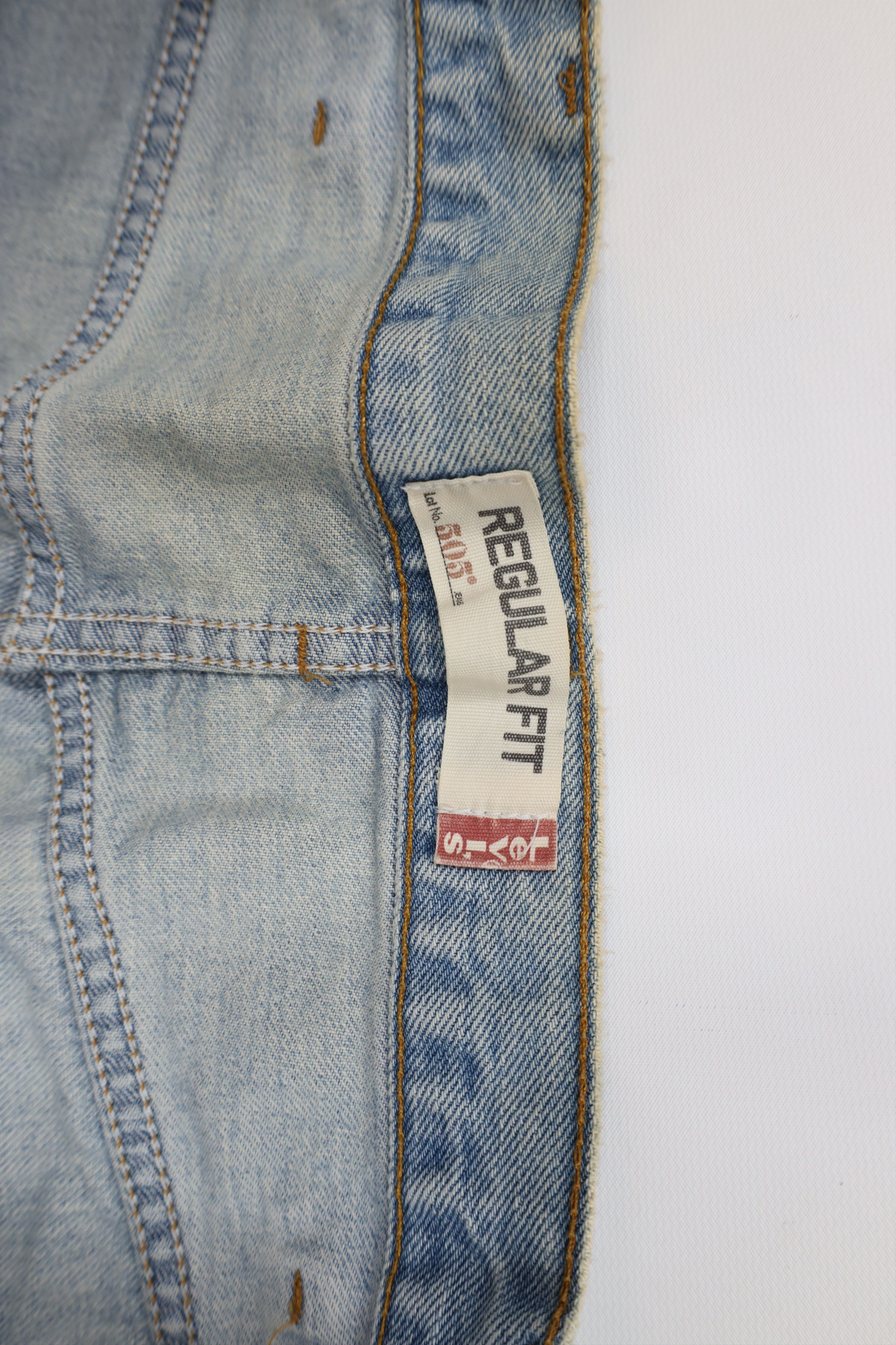 Levi's Vintage Y2K Levis 505 Regular Fit Straight Leg Denim Jeans Size US 40 / EU 56 - 10 Thumbnail
