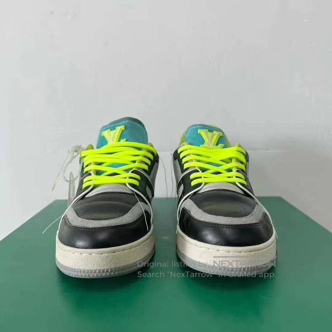 Louis Vuitton Multi Color Low Top Sneakers Size 10.5. Size US 10.5 / EU 43-44 - 2 Thumbnail