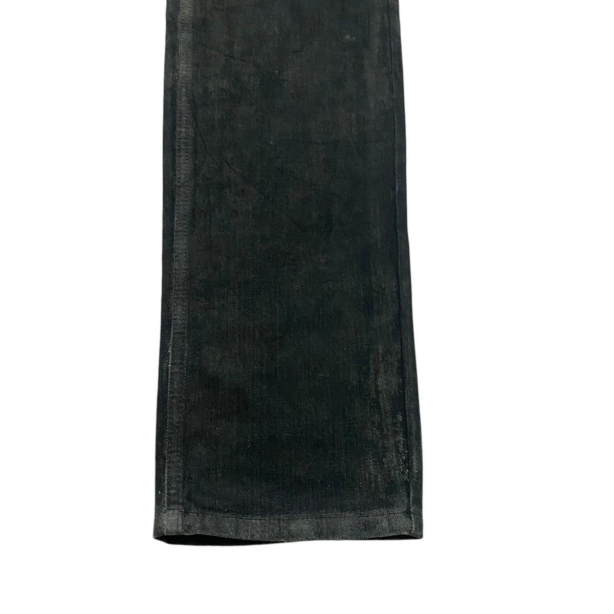 John Galliano John Galliano Black Dust Waxed Denim Jeans Size US 30 / EU 46 - 8 Thumbnail