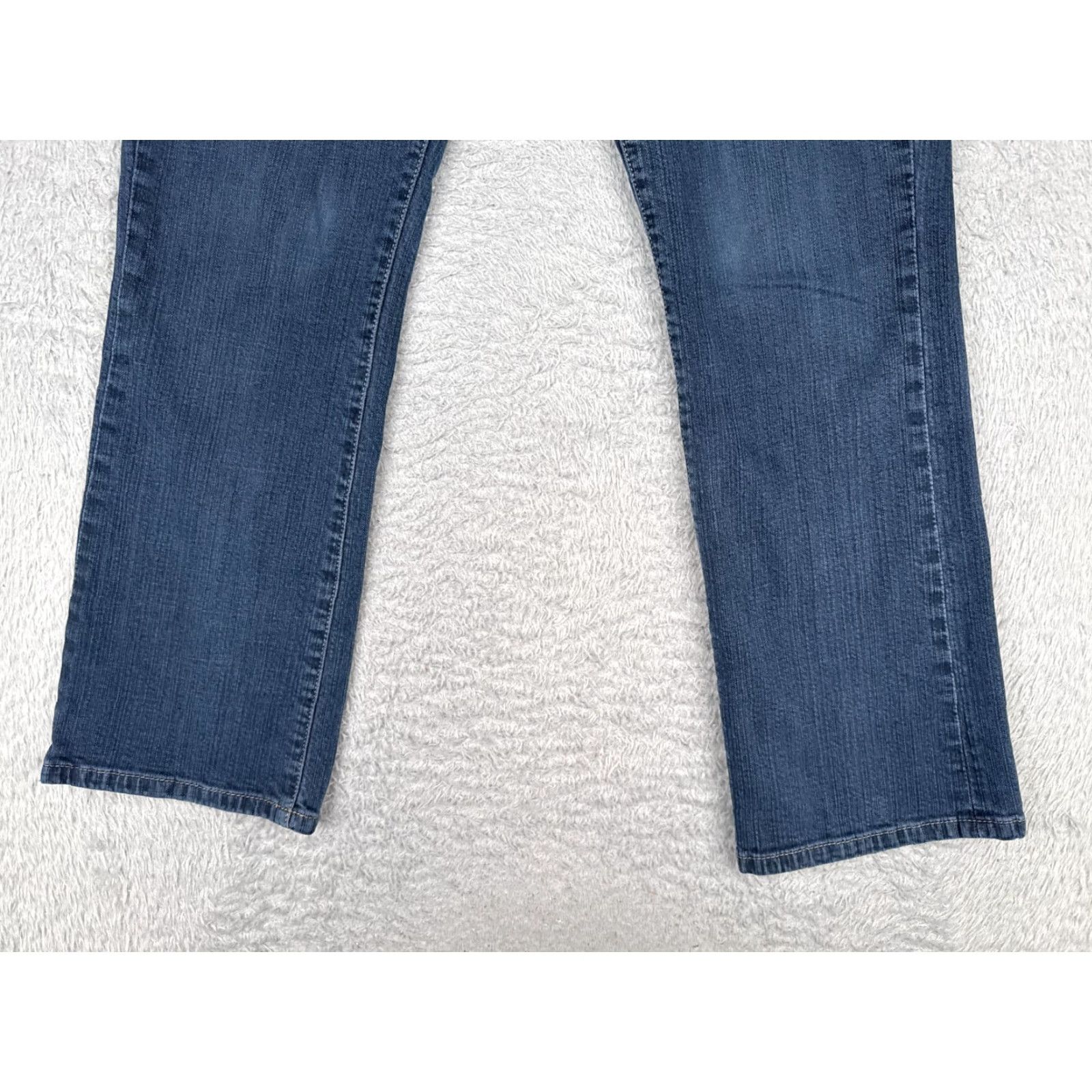 Vintage Chicos Jeans Women Blue Denim Bootcut 0 S 26x28 Mid Rise Cotton Blend Stretch Regular 5-Pocket Design Size 25" / US 0 / IT 36 - 2 Thumbnail