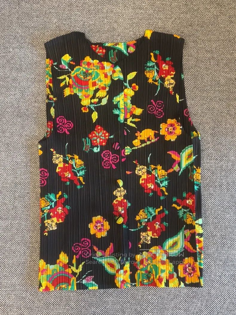 Issey Miyake Issey Miyake Color-block Vest Size L / US 10 / IT 46 - 1 Thumbnail