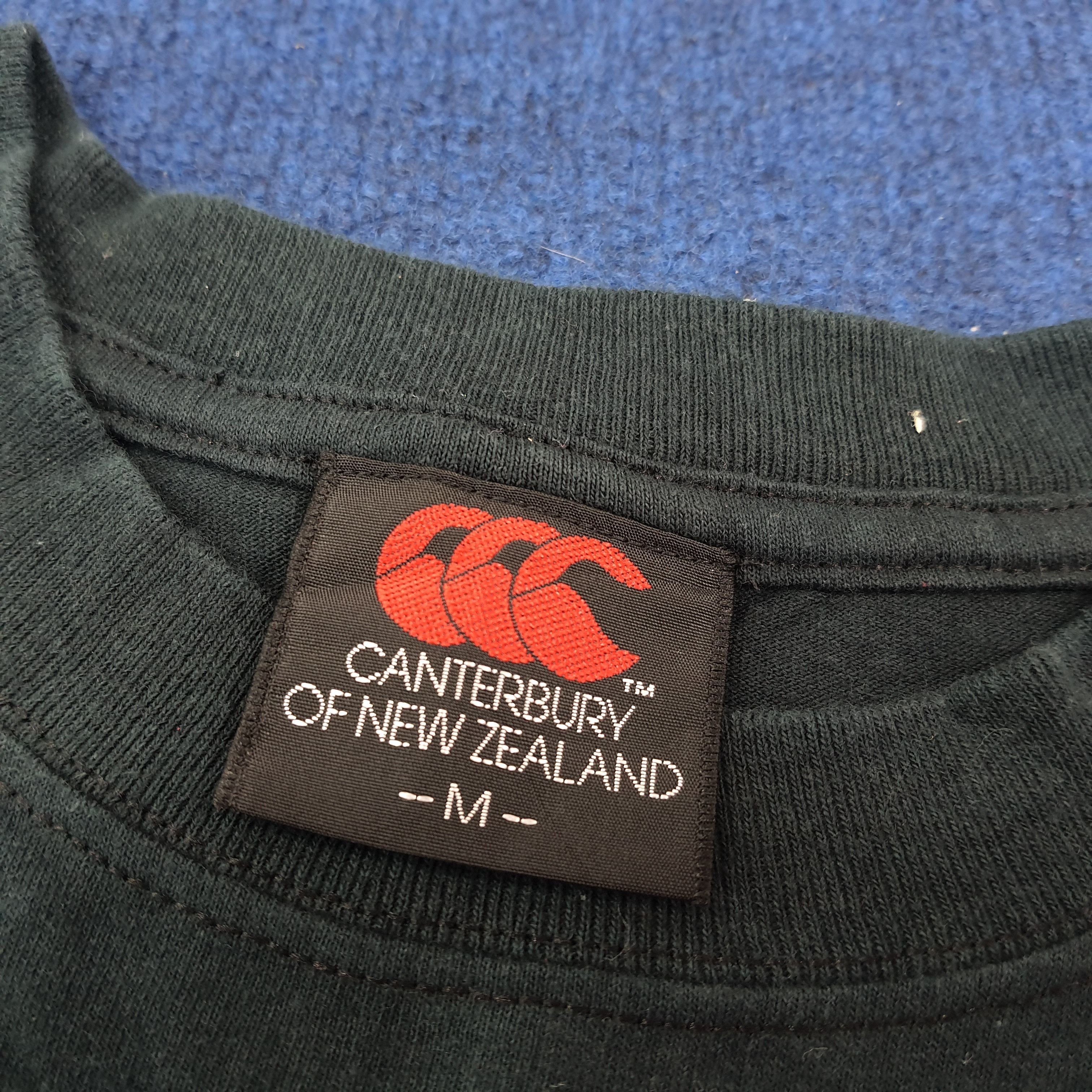 Canterbury of New Zealand × Vintage Vintage Canterbury Brave Lupus Rugby Football Club Tshirt Size US M / EU 48-50 / 2 - 6 Thumbnail