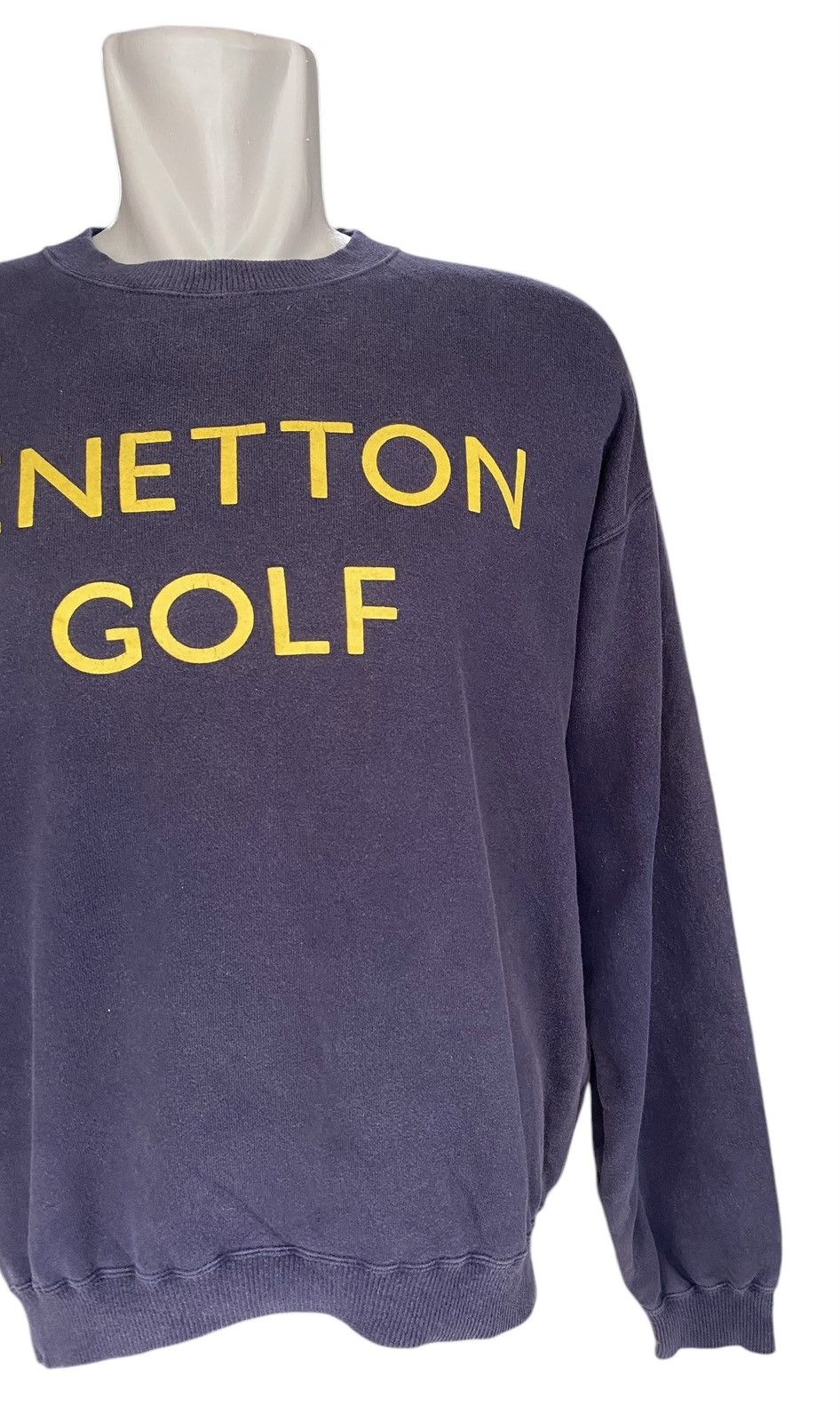 Benetton Vintage BENETTON GOLF Crewneck Size US L / EU 52-54 / 3 - 2 Thumbnail