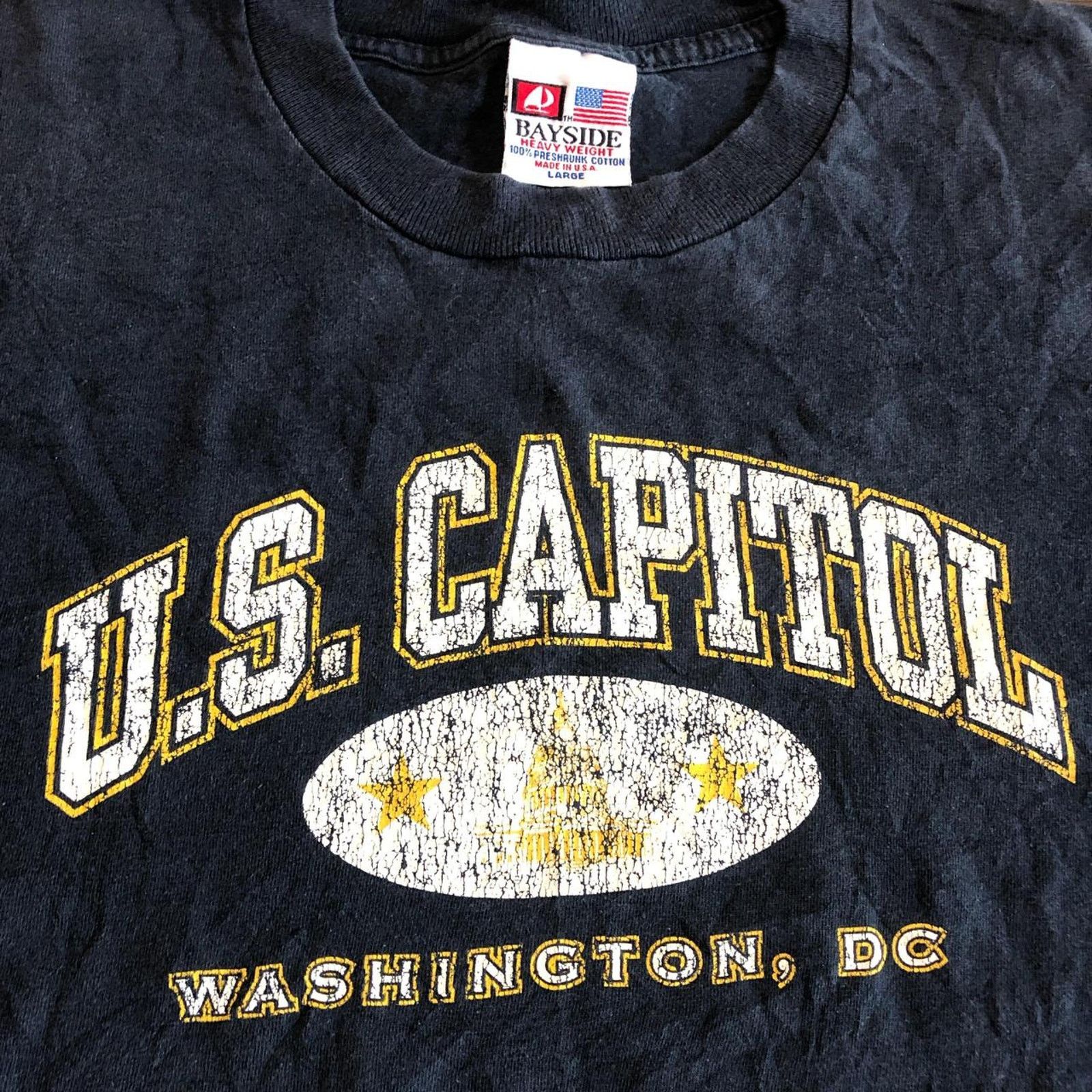 Other Navy US Capitol Washington, DC Graphic Tee Size US L / EU 52-54 / 3 - 3 Thumbnail
