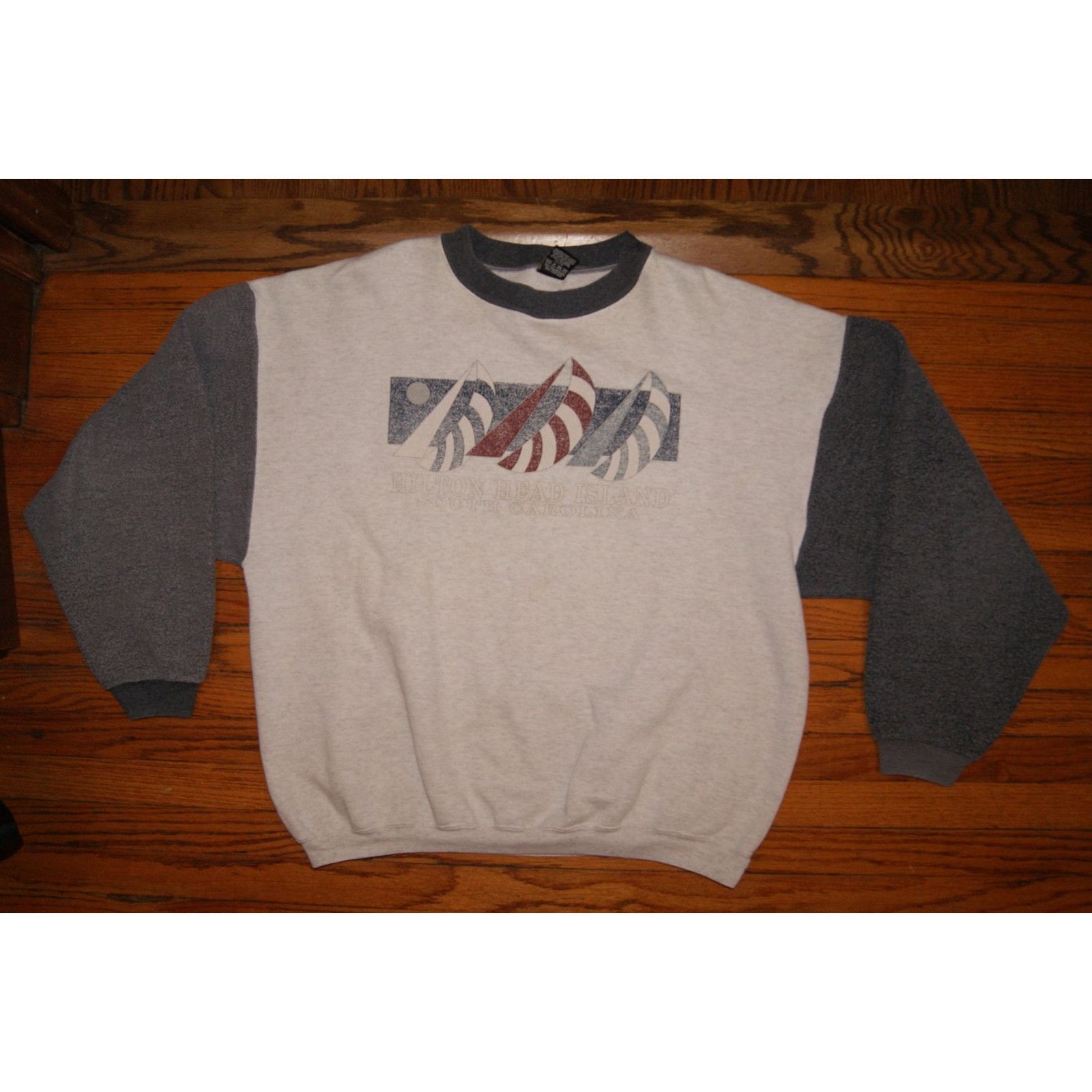 Vintage VTG Hilton Head Island Crewneck Sweatshirt XL Oversized USA Size US XL / EU 56 / 4 - 2 Thumbnail