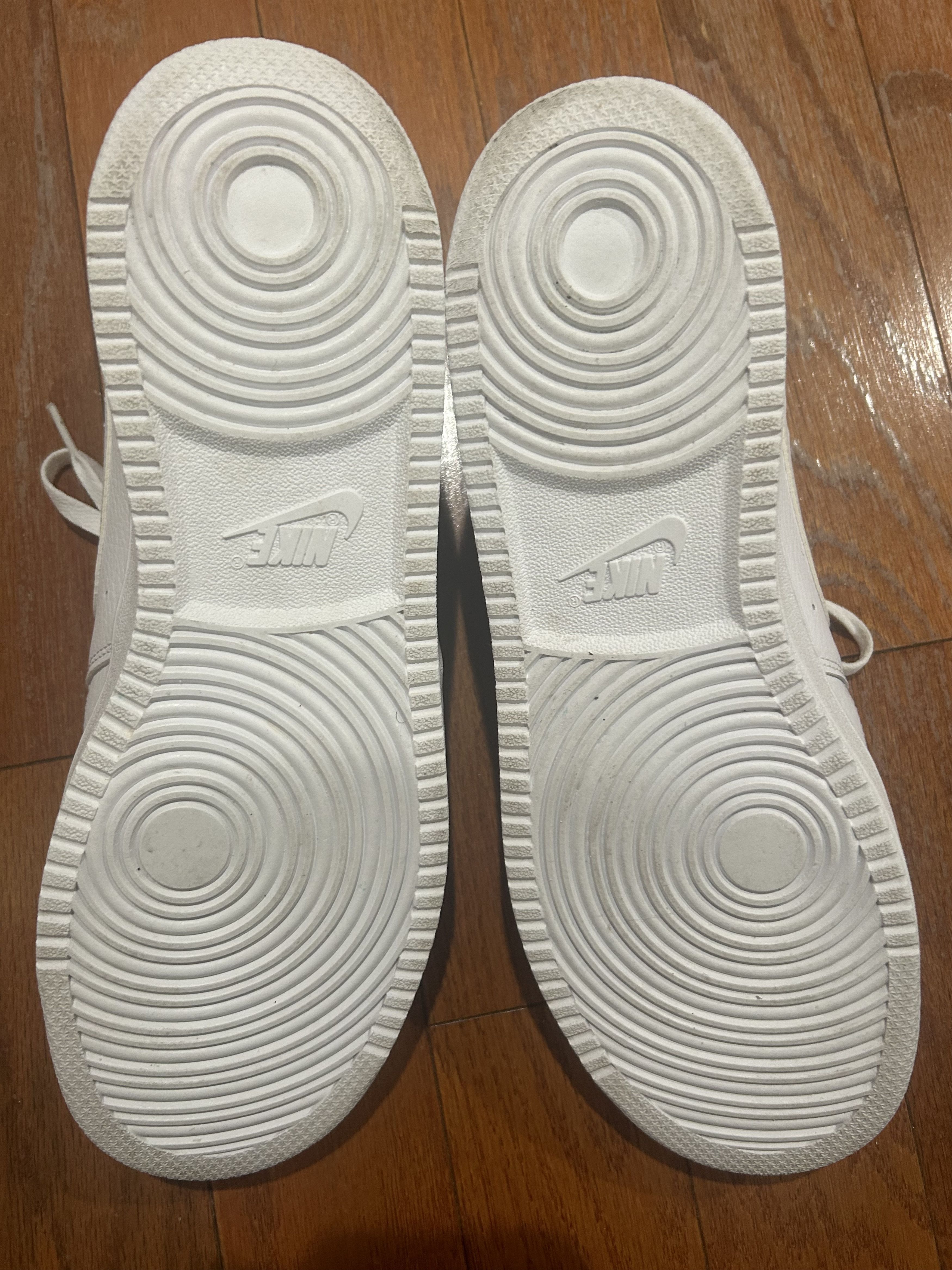 Nike Nike Court Vision Low Triple White Size US 11.5 / EU 44-45 - 8 Thumbnail