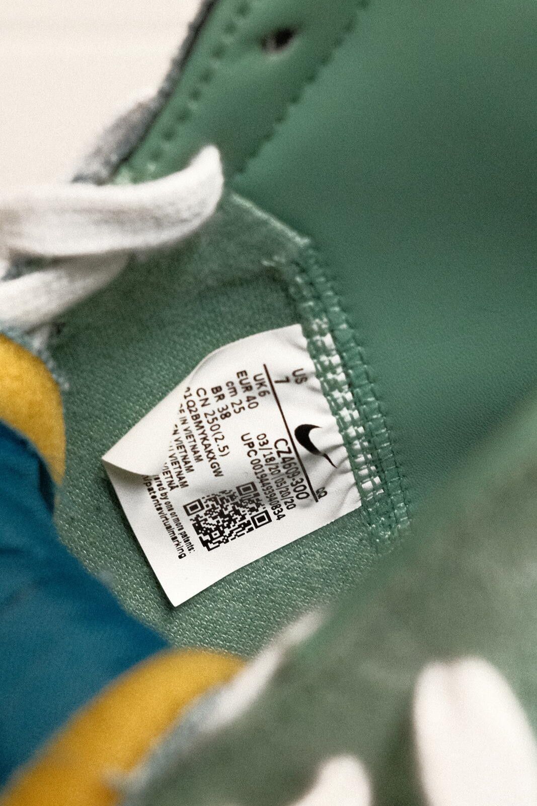 Nike Nike Blazer Mid Vintage Suede Sneakers Green Blue US 7 M Size US 7.5 / IT 37.5 - 6 Thumbnail