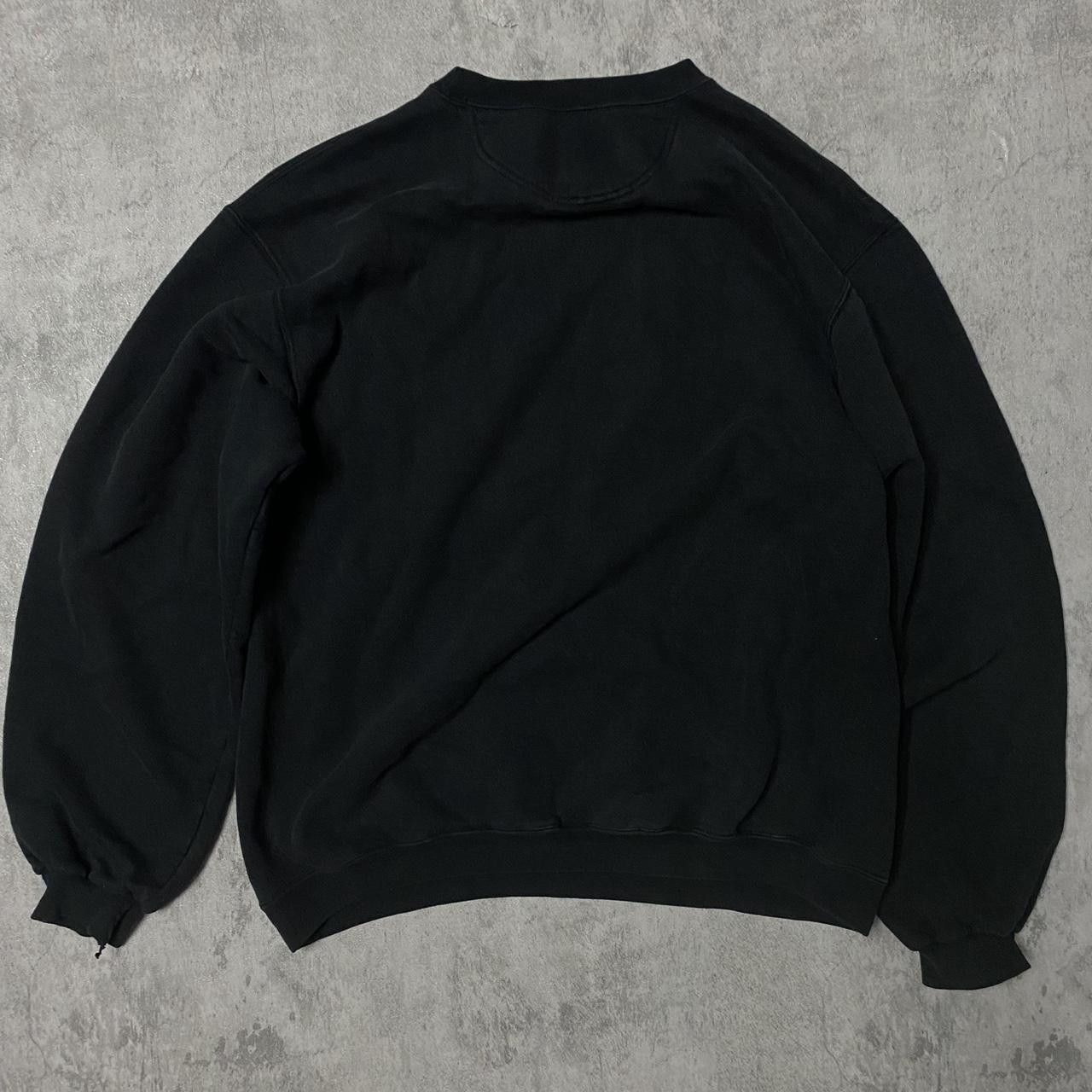 Champion Black Champion crewneck sweatshirt with embroidered logo Size US M / EU 48-50 / 2 - 4 Thumbnail