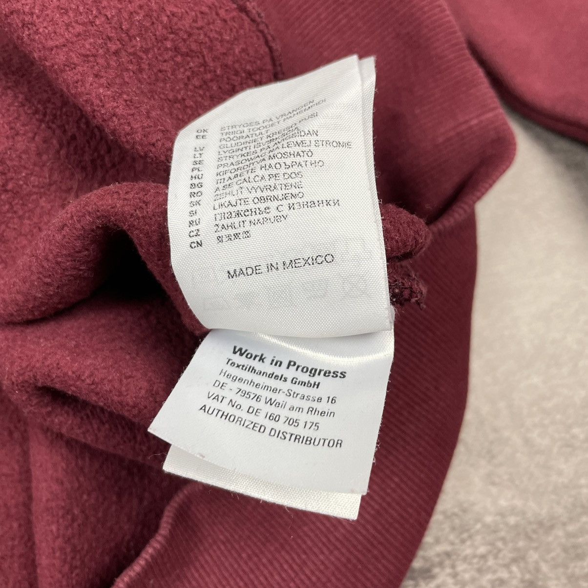 Carhartt Carhartt Burgundy Chase Sweater Size US M / EU 48-50 / 2 - 13 Thumbnail