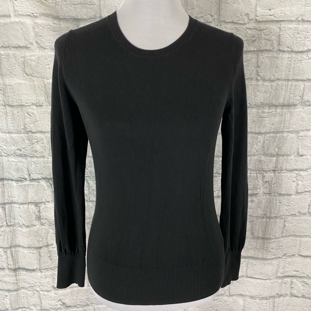 Gap GAP women M Crewneck Longsleeve classic sweater black Size M / US 6-8 / IT 42-44 - 1 Thumbnail