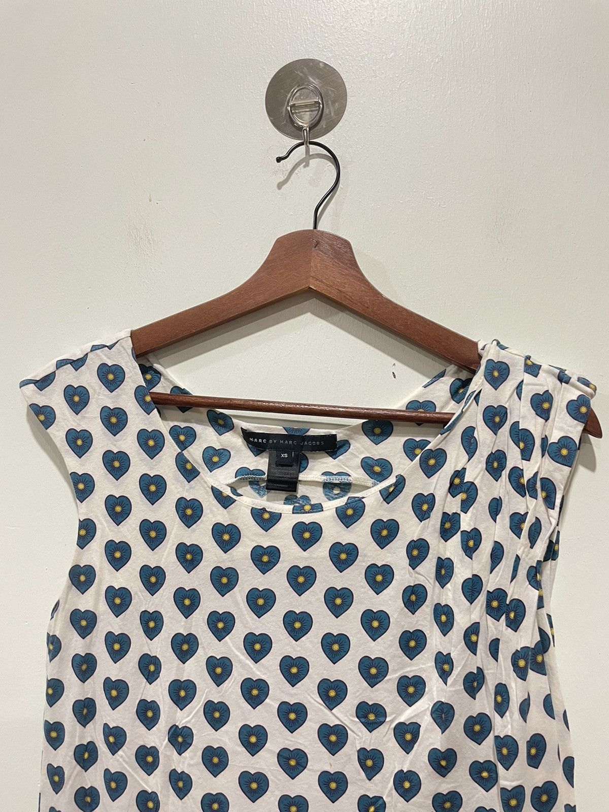 Marc Jacobs Marc by Marc Jacobs Floral Top Size XS / US 0-2 / IT 36-38 - 3 Thumbnail