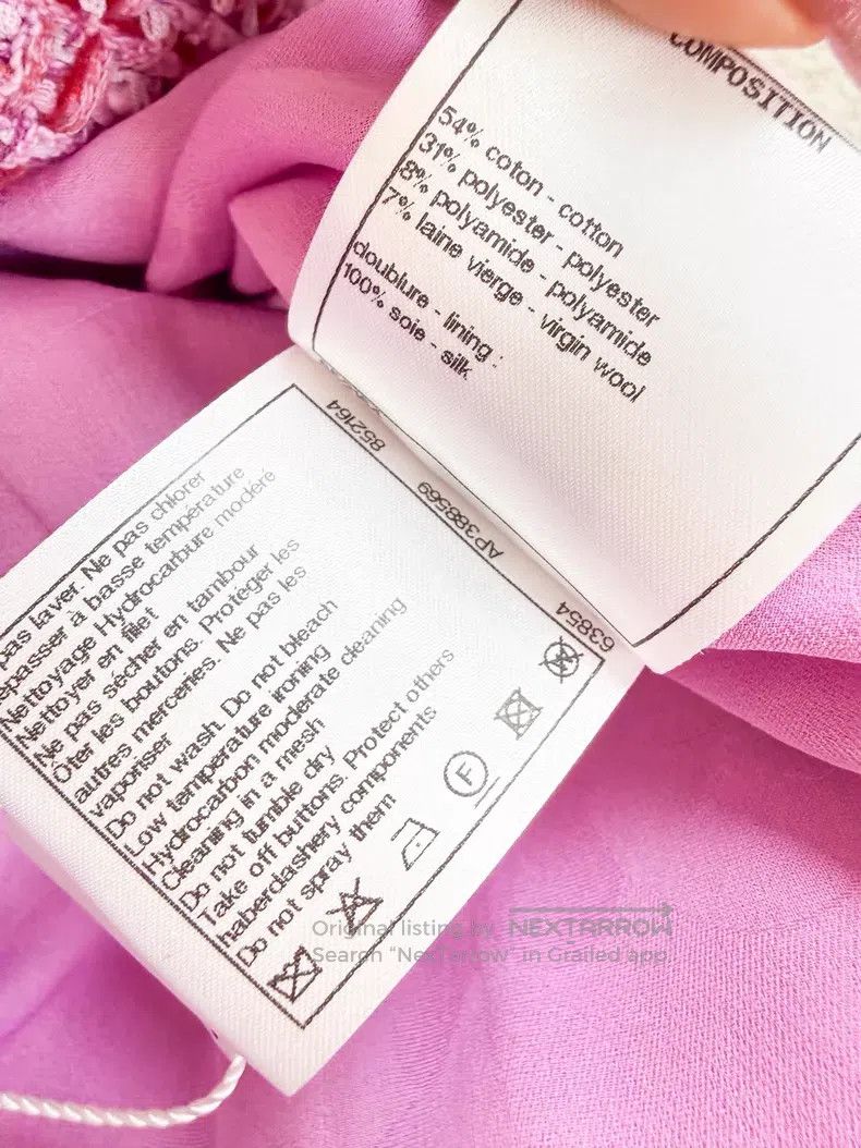 Chanel Chanel Gradient lion four-pocket tweed sleeveless vest jac Size XXS / US 00 / IT 34 - 9 Thumbnail