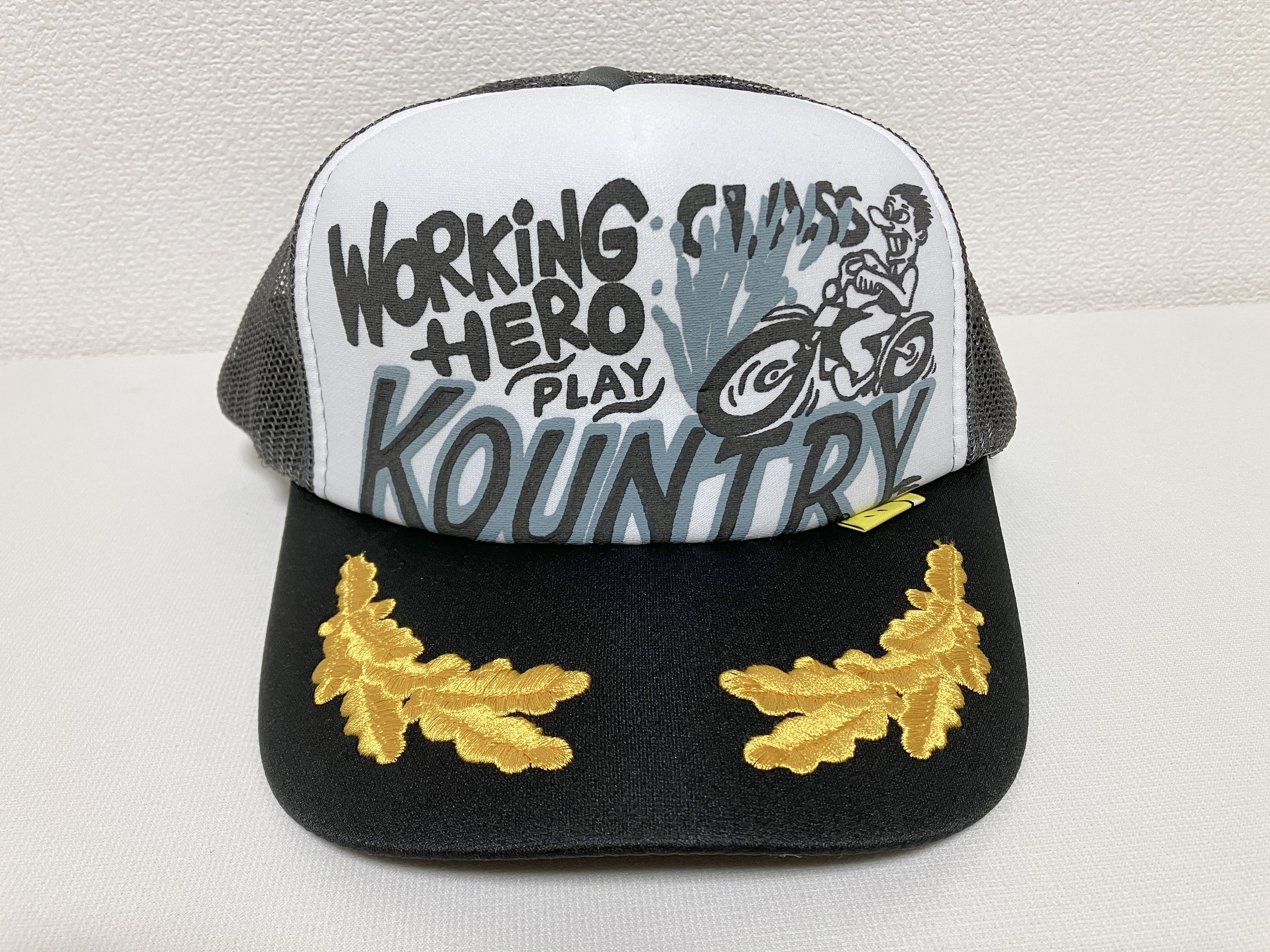 kapital kountry pearl clutcher truck cap hat trucker gray