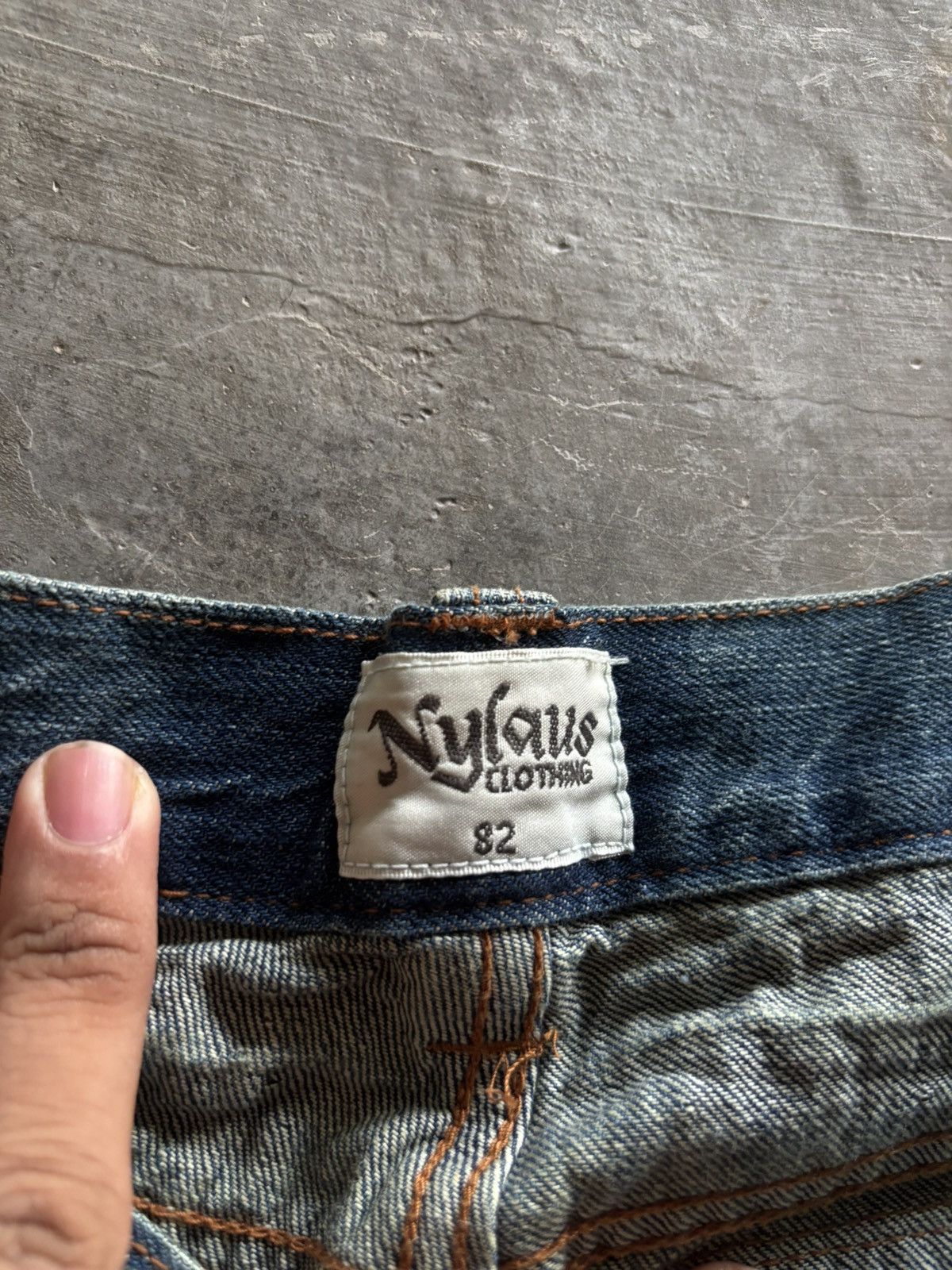 Tornado Mart NYLAUS flare distressed rusty mud wash mudmax style japanese Size US 31 - 5 Thumbnail