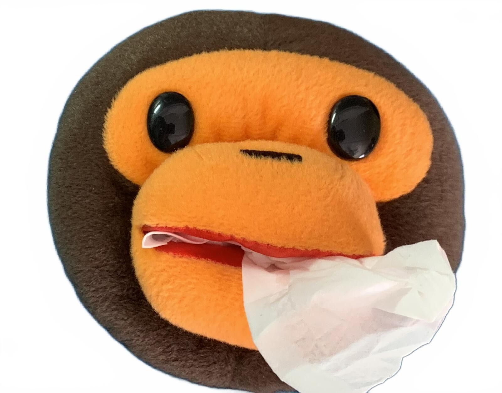 Other Baby Milo by Sanrio Face Plush Tissue Box Cover -BAPE - Nigo Size ONE SIZE - 4 Thumbnail