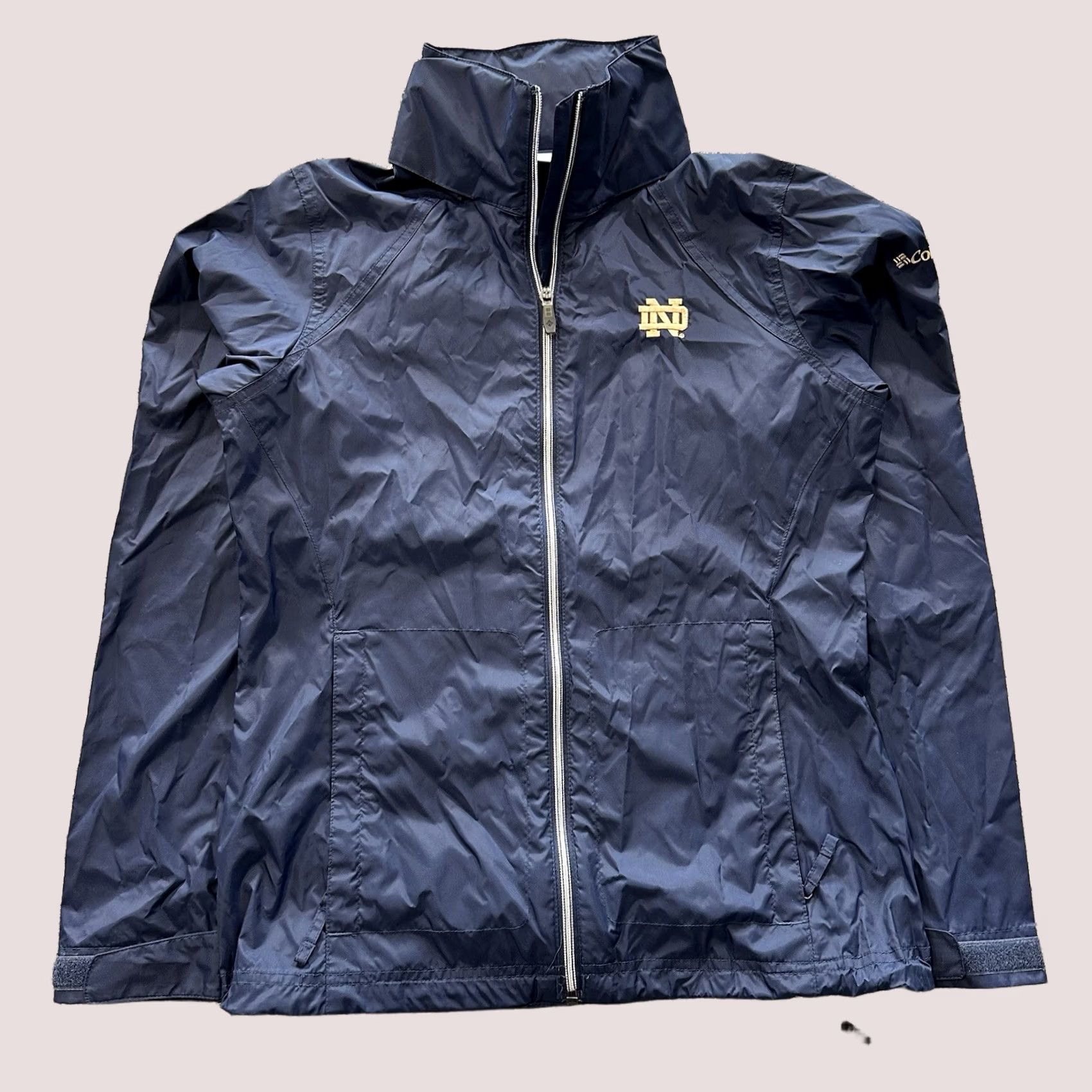 Vintage VINTAGE Columbia Womens Jacket Windbreaker Nylon Full Zip Blue S Size S / US 4 / IT 40 - 1 Thumbnail