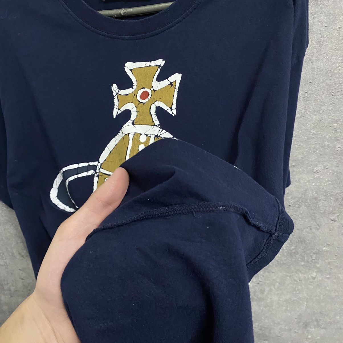 Vivienne Westwood Vivienne Westwood Big Logo T-Shirt Size US XL / EU 56 / 4 - 7 Thumbnail