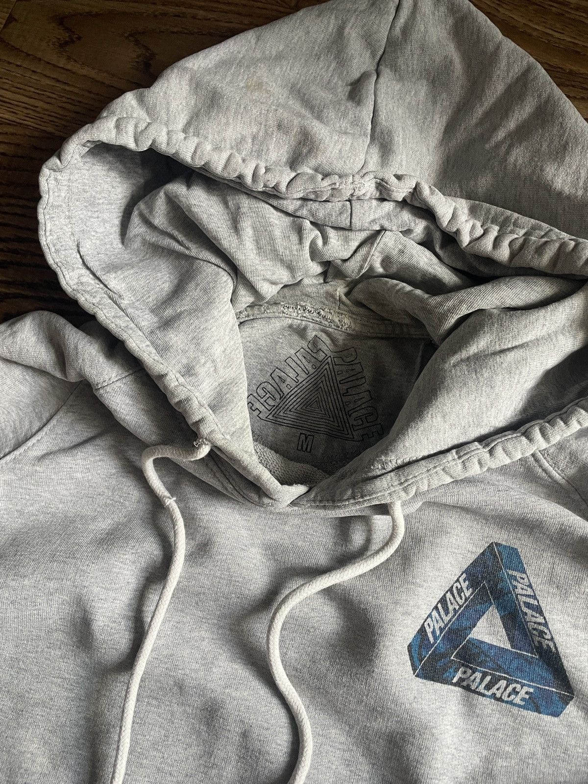 Palace Vintage faded distressed big logo palace hoodie Size US M / EU 48-50 / 2 - 4 Thumbnail