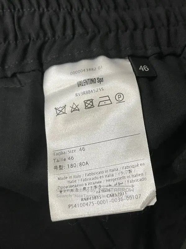 Valentino Valentino Black Embroidered Casual Trousers . Size US 30 / EU 46 - 8 Thumbnail