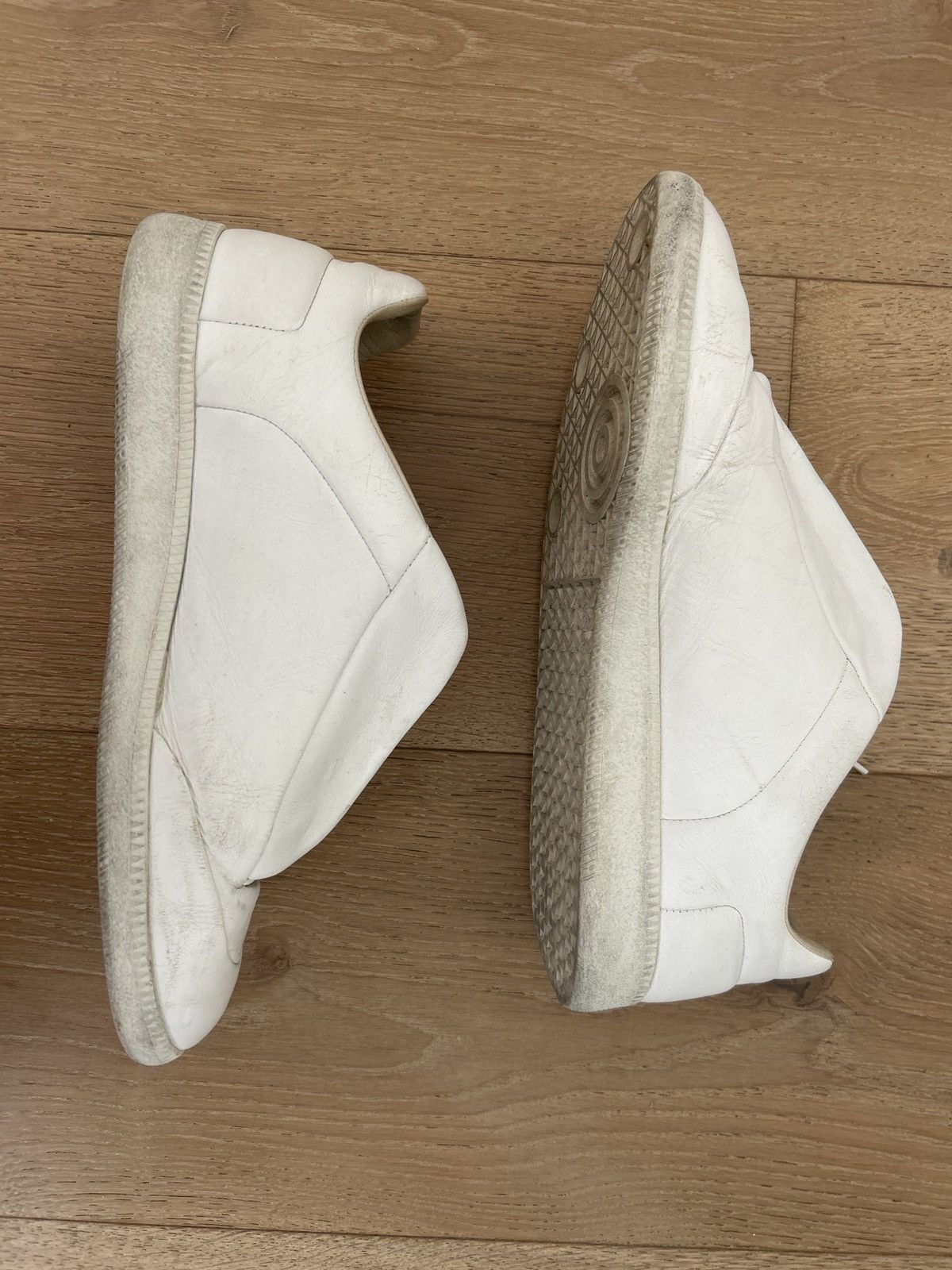 Maison Margiela Maison Margiela Future White Size 13 46 Low Tops Leather Size US 13 / EU 46 - 14 Thumbnail