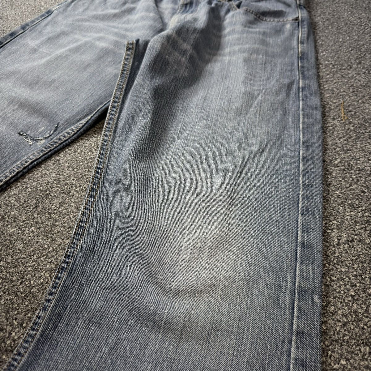 Hysteric Glamour Archives y2k Wide Leg Levis 569 Loose Fade Washed Denim Size US 29 - 5 Thumbnail