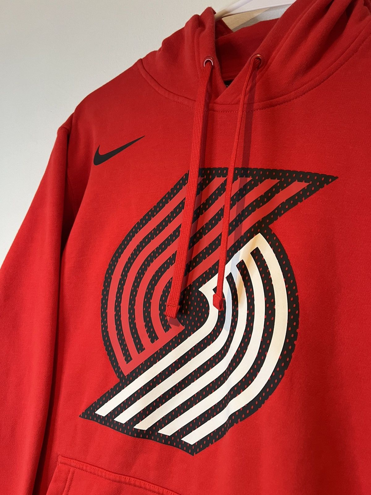 Nike Nike Red Black White NBA Portland Trail Blazers Sweatshirt M Size US M / EU 48-50 / 2 - 2 Thumbnail