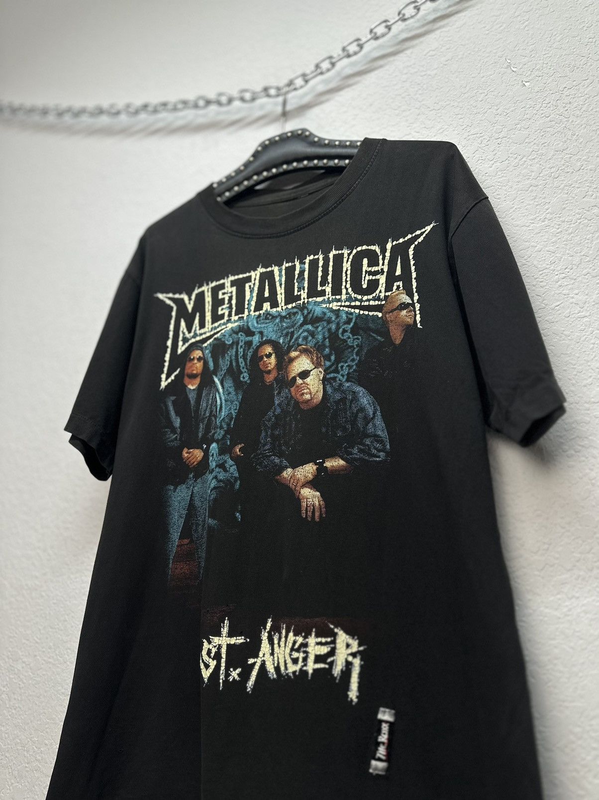 Metallica Vintage Metallica T-shirt 1990 Concert Tour Band tee Rock Size US L / EU 52-54 / 3 - 6 Thumbnail