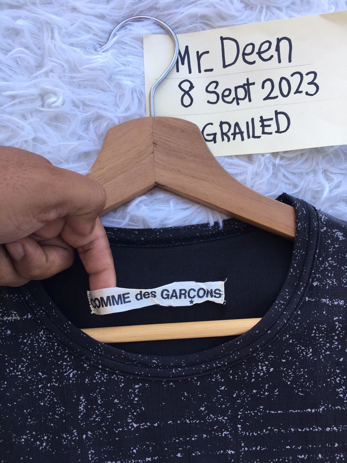 Comme des Garcons Rare Vintage 90s Comme Des Garcons Rayon Longsleeve Shirt Size US S / EU 44-46 / 1 - 18 Thumbnail