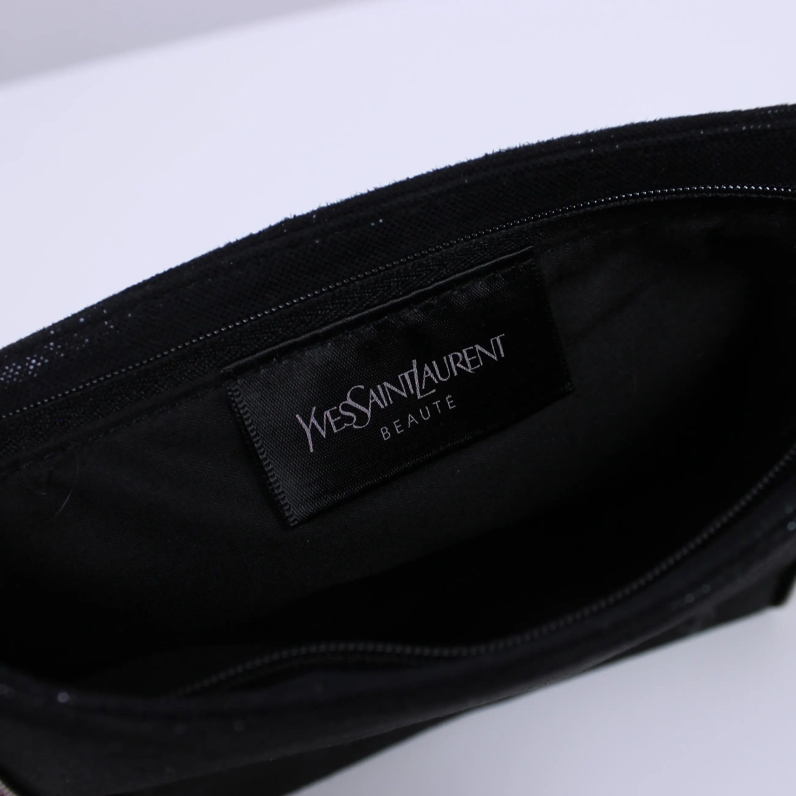 Yves Saint Laurent Yves Saint Laurent YSL beauty small cosmetic clothes bag Size ONE SIZE - 3 Thumbnail