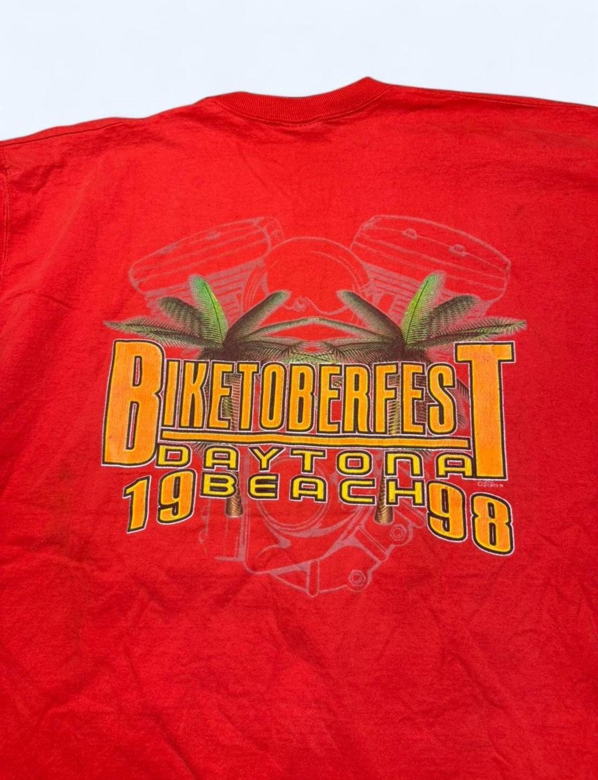 Other Vintage 1998 Biker T-Shirt Size US XL / EU 56 / 4 - 3 Thumbnail