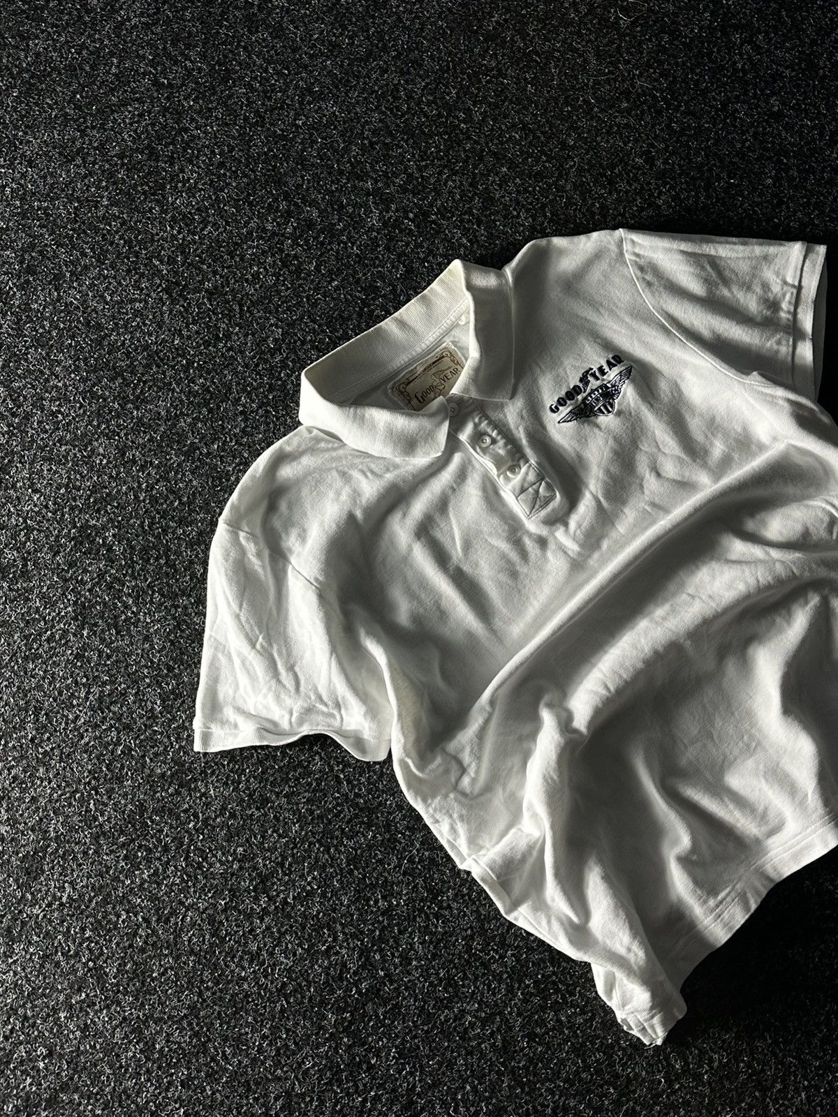 Formula 1 × Vintage ARCHIVE🚨Vintage 90s Good Year Tyre Racing Team POLO T-shirt Size US L / EU 52-54 / 3 - 2 Thumbnail