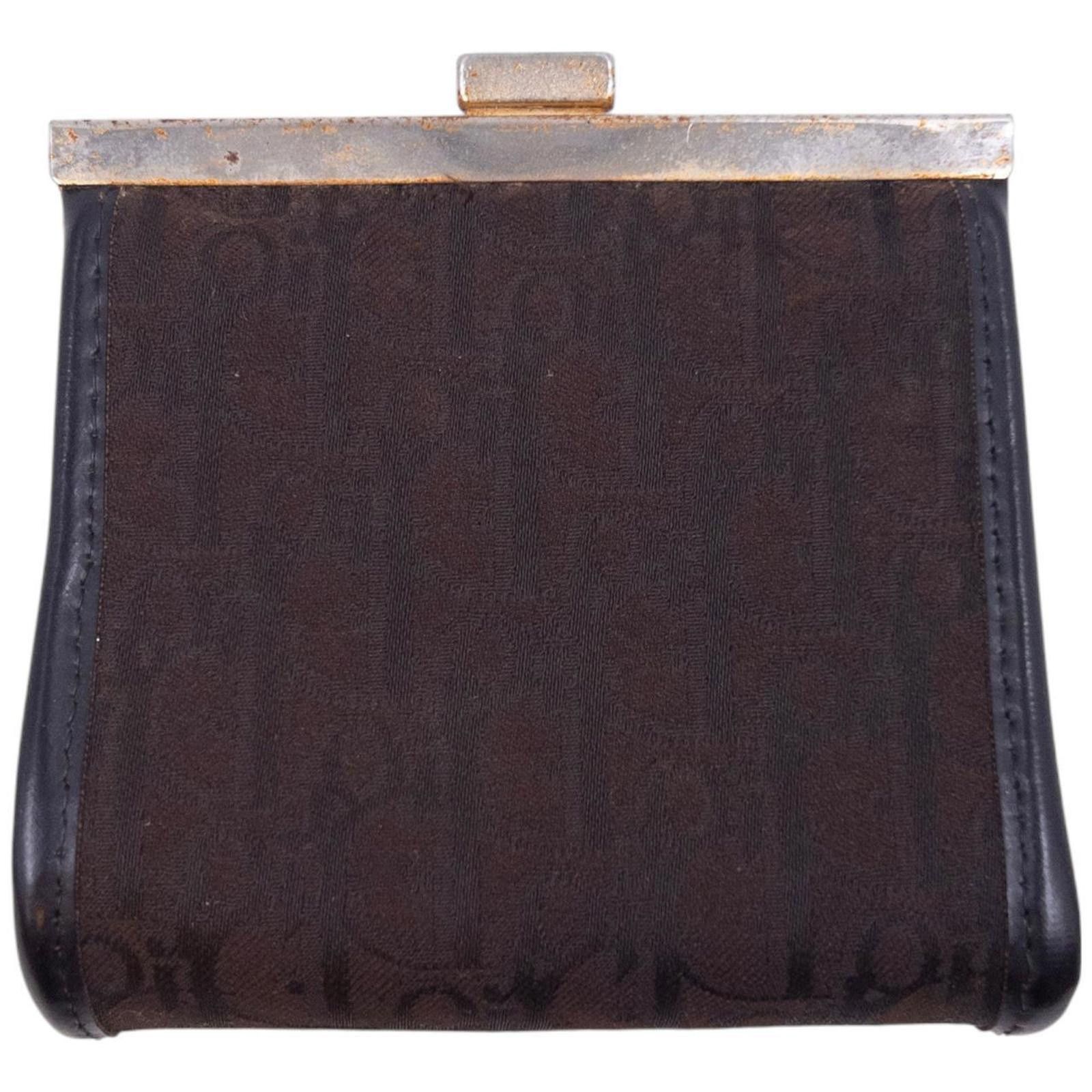 Dior Vintage Dior Monogram Coin Purse Size ONE SIZE - 2 Thumbnail